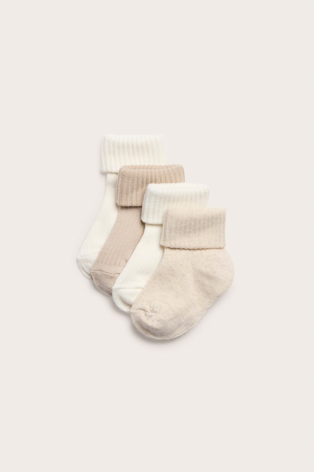 Ribbed socks (4-pack)