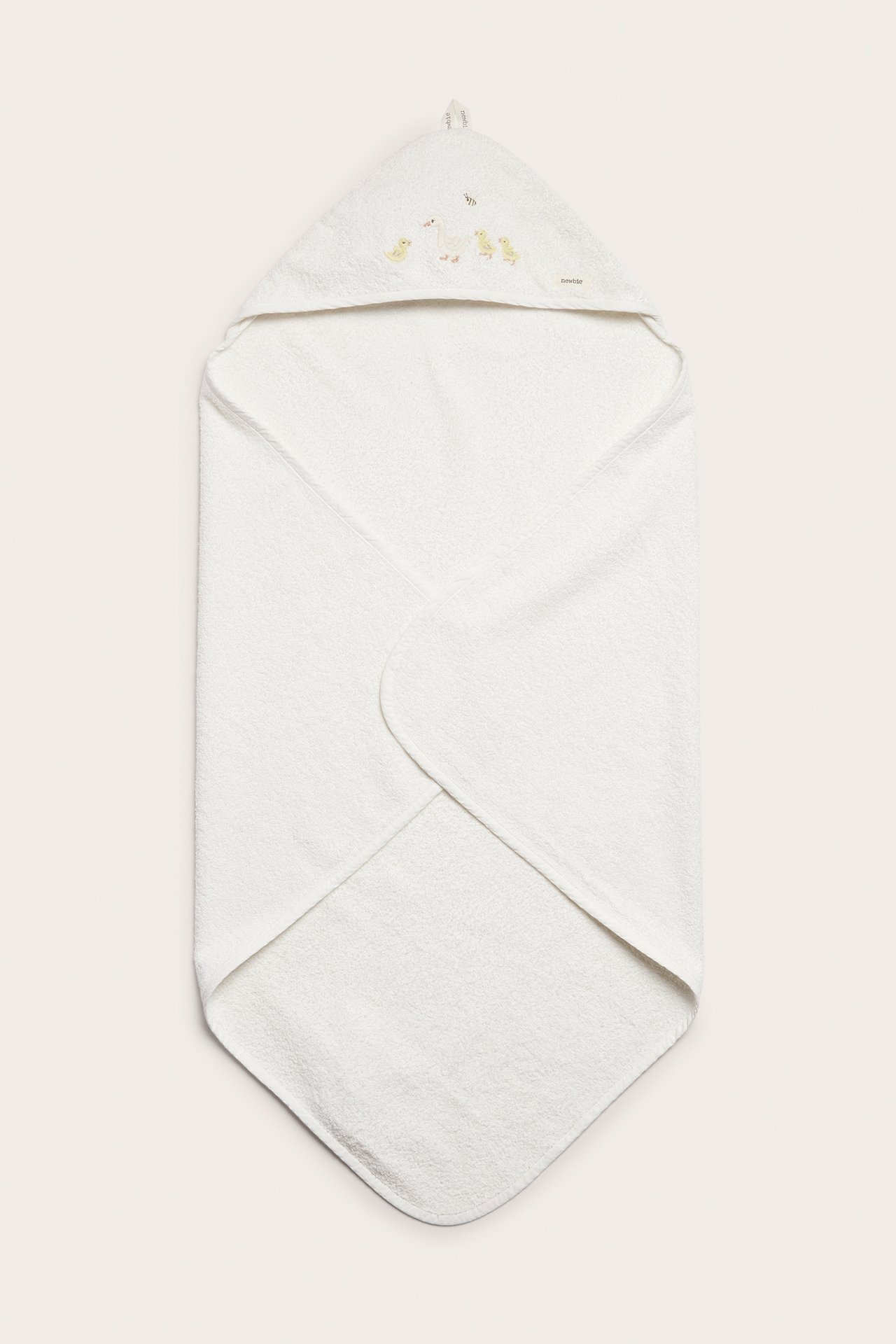 Towel with embroidery - Off-white - 7