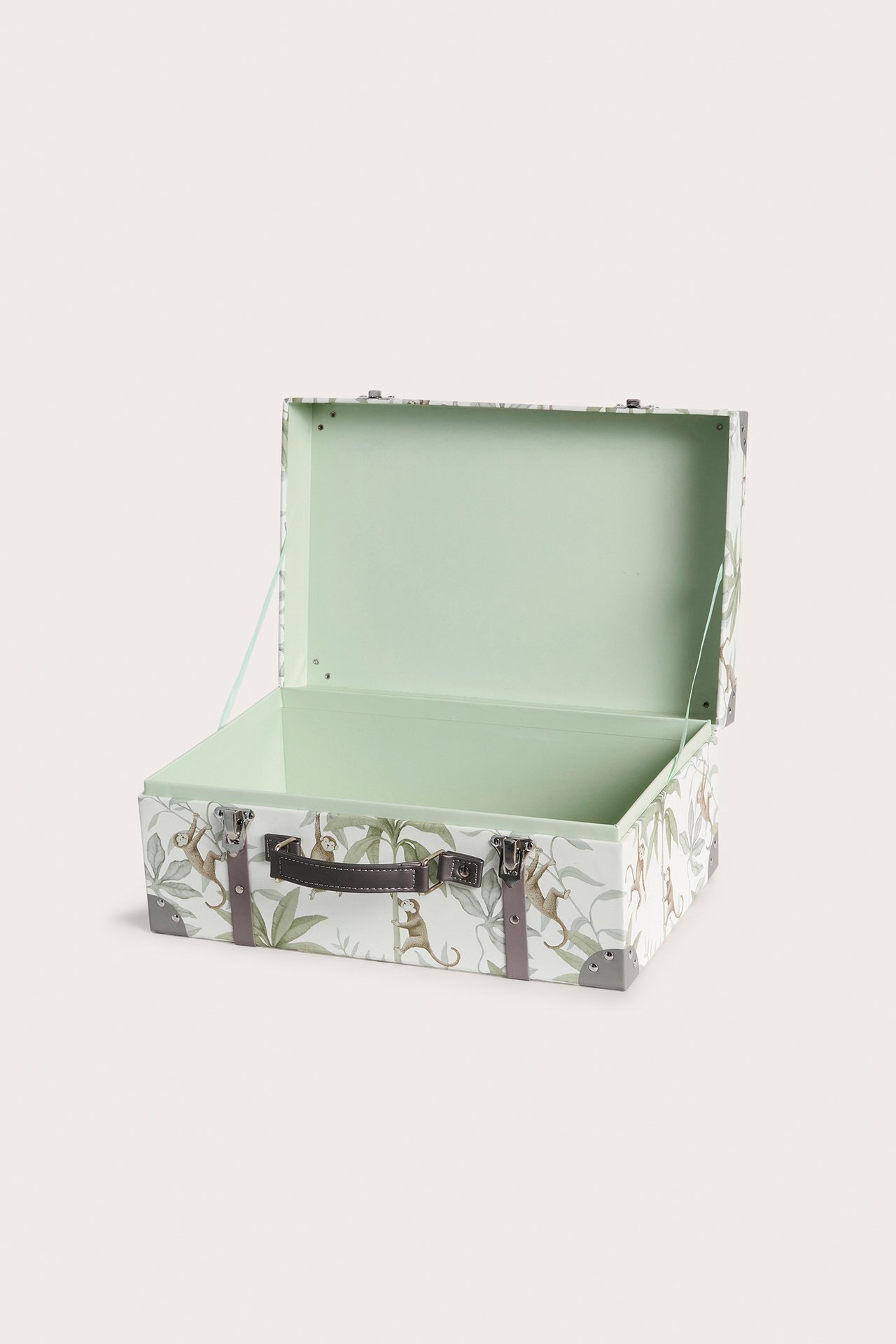 Green hardboard bag - Off-white - 2