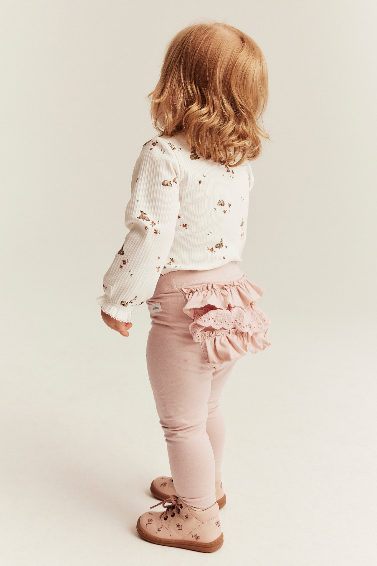 Leggings mit Rüschen
