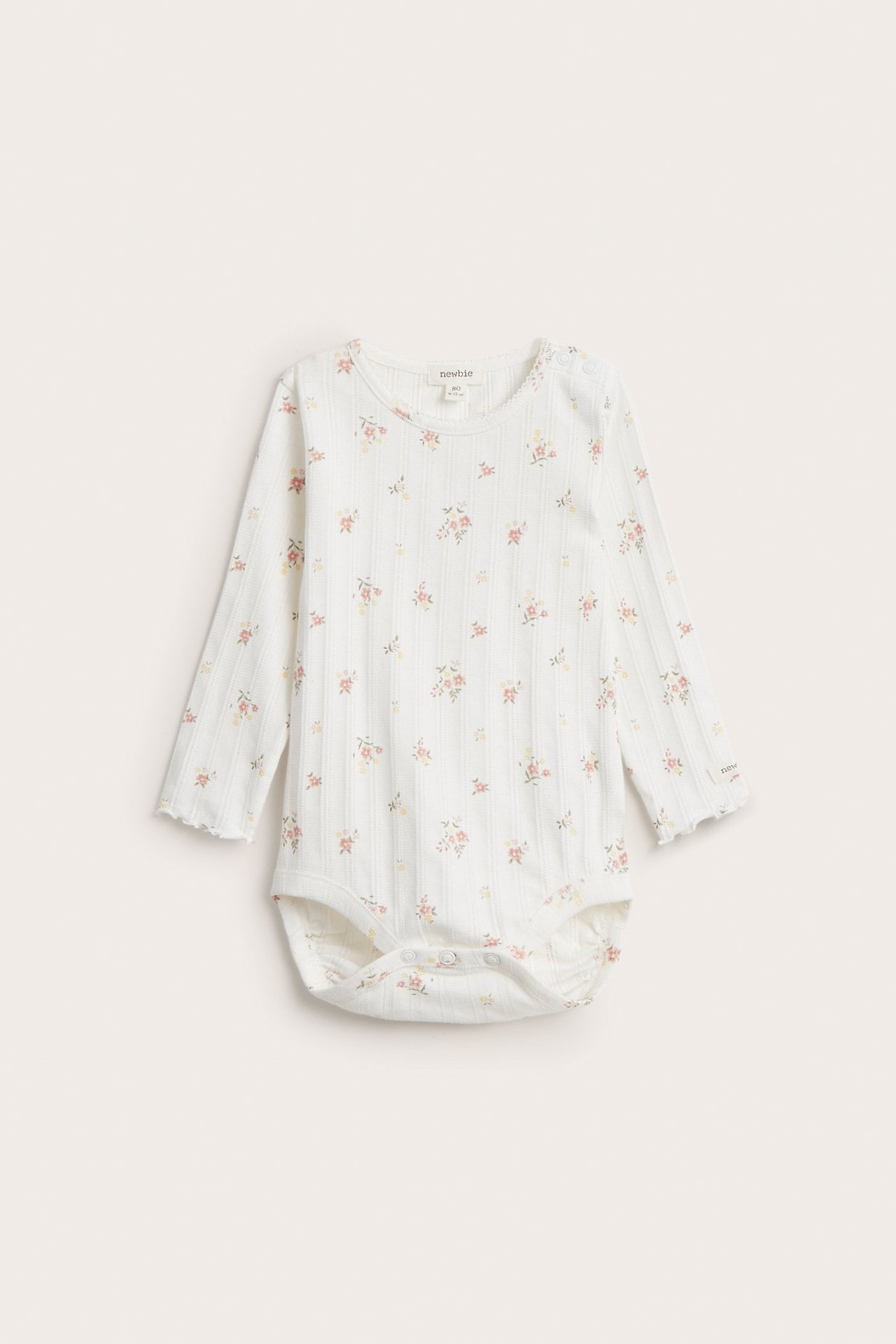 Floral bodysuit - Off-white - 2