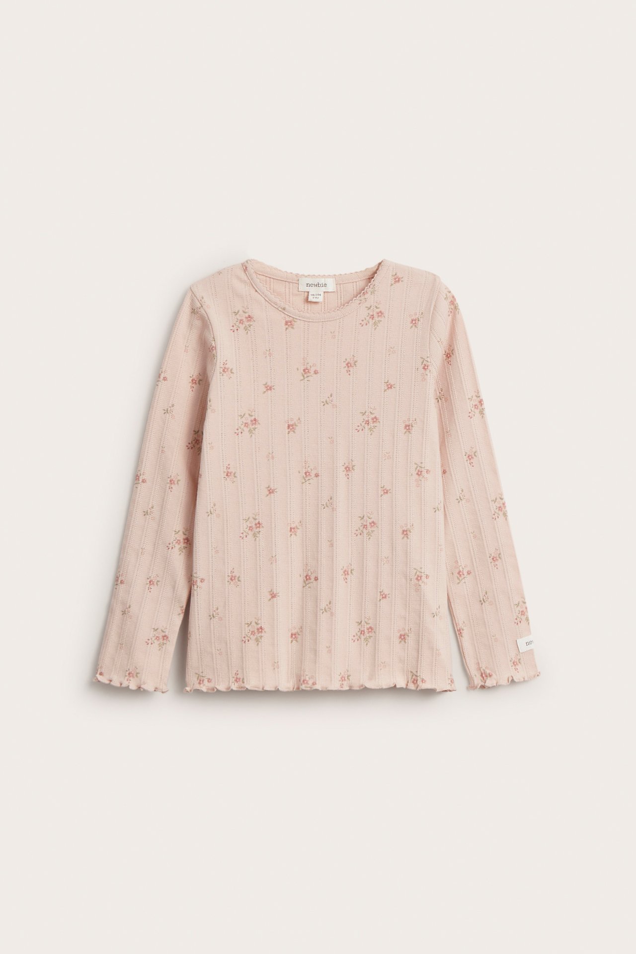 Long sleeve floral top