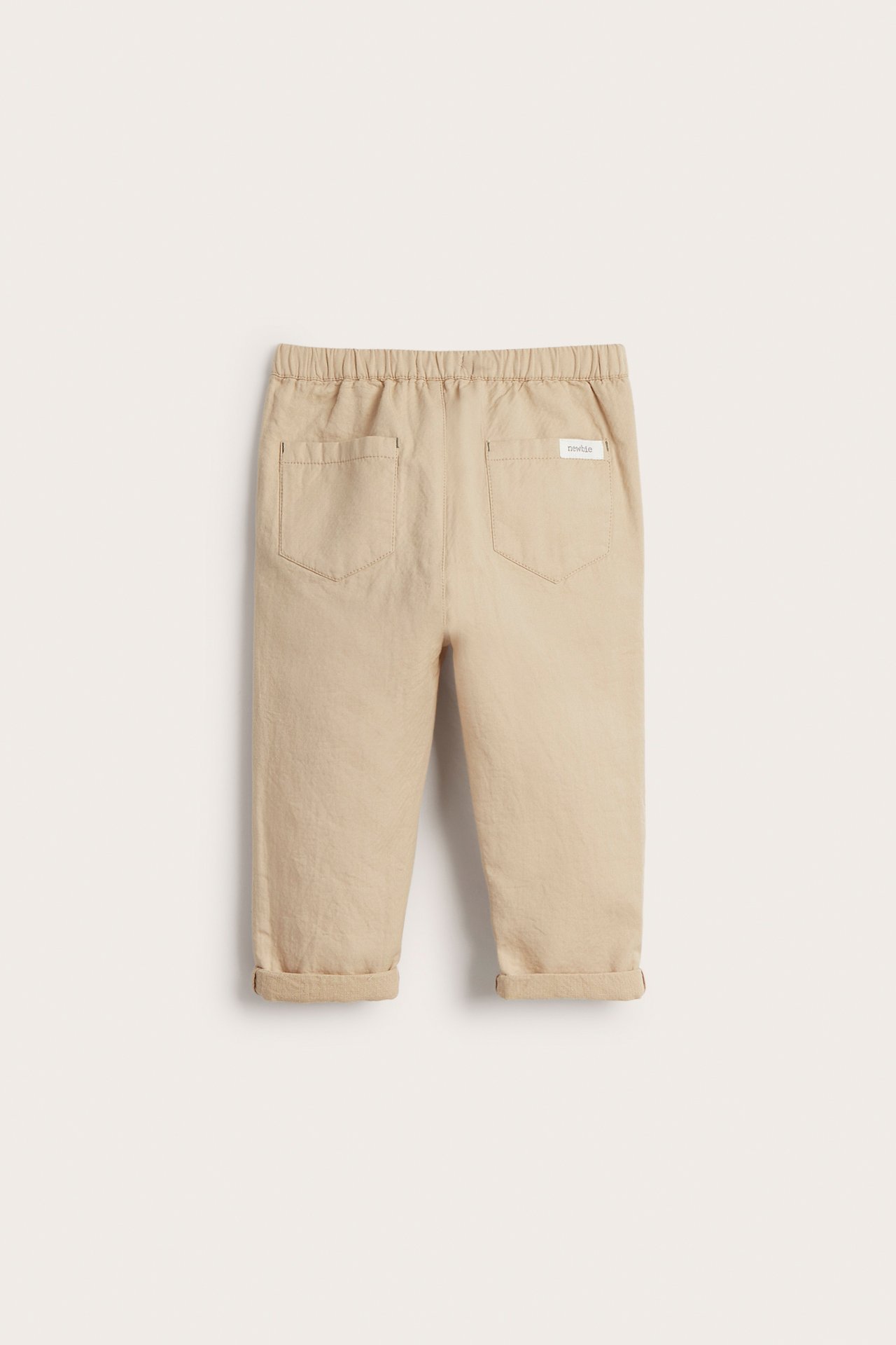 Woven pants - Beige - 3