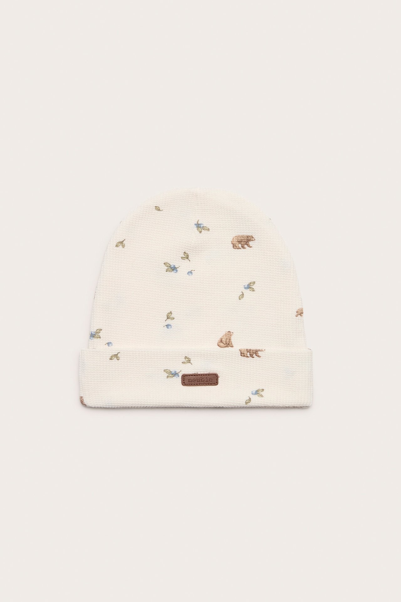 Patterned hat - Off-white - 1