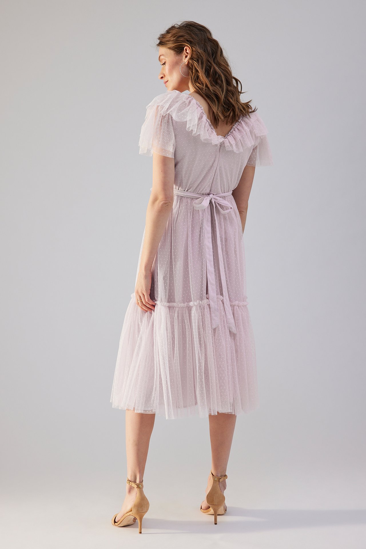 Dress with frills from Newbie Woman