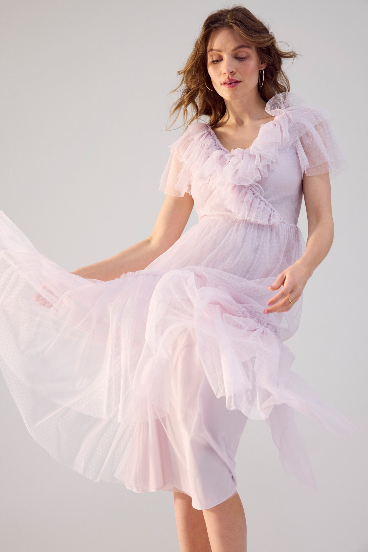 Dress with frills from Newbie Woman