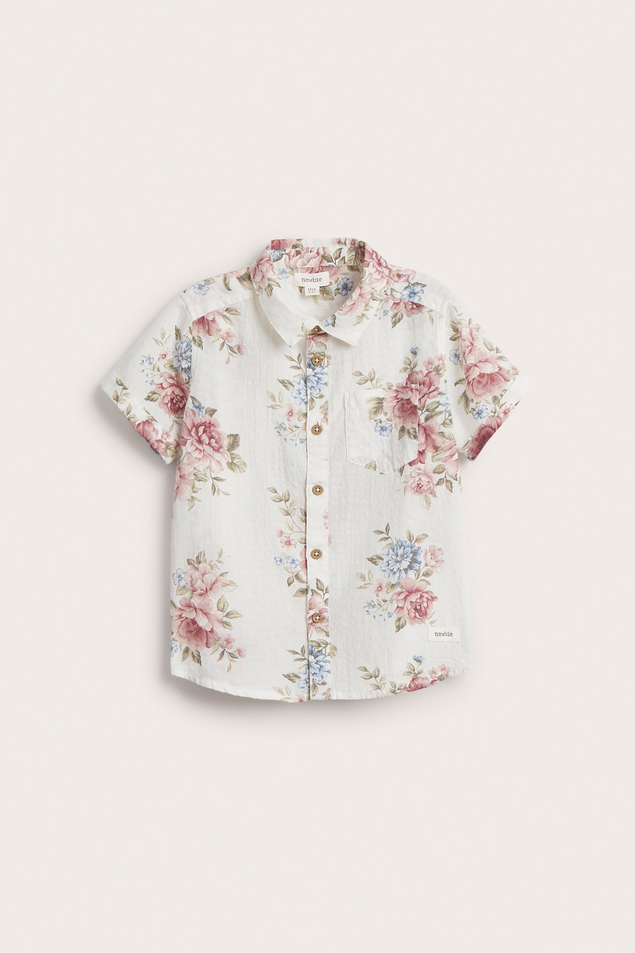 Short sleeve floral shirt