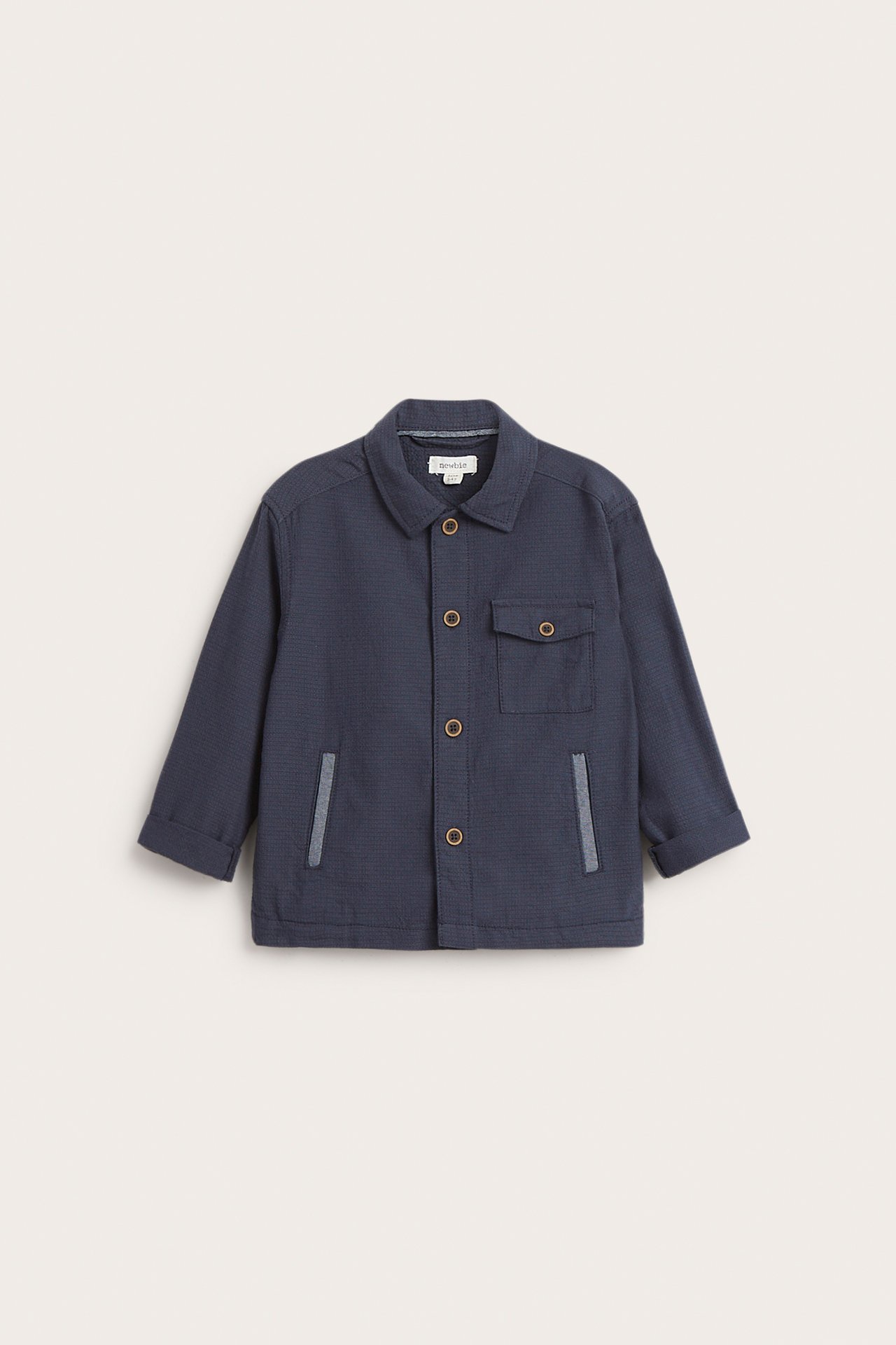 Overshirt with chest pocket