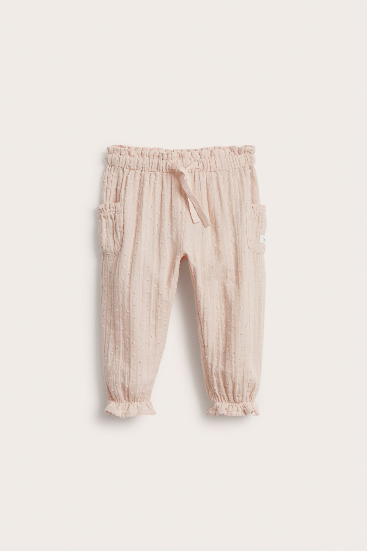 Woven trousers - Light pink - 2