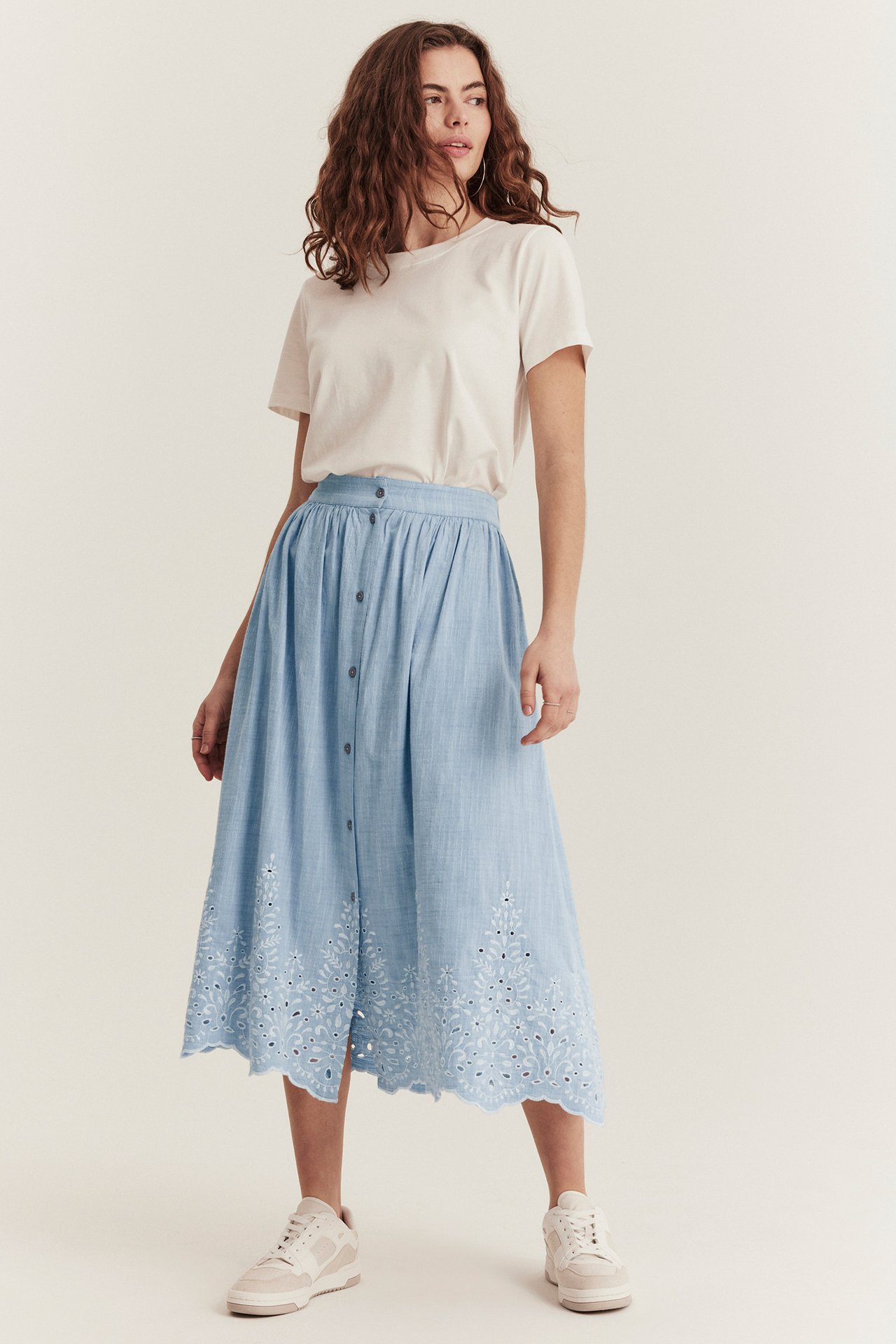 Embroidered skirt from Newbie Woman