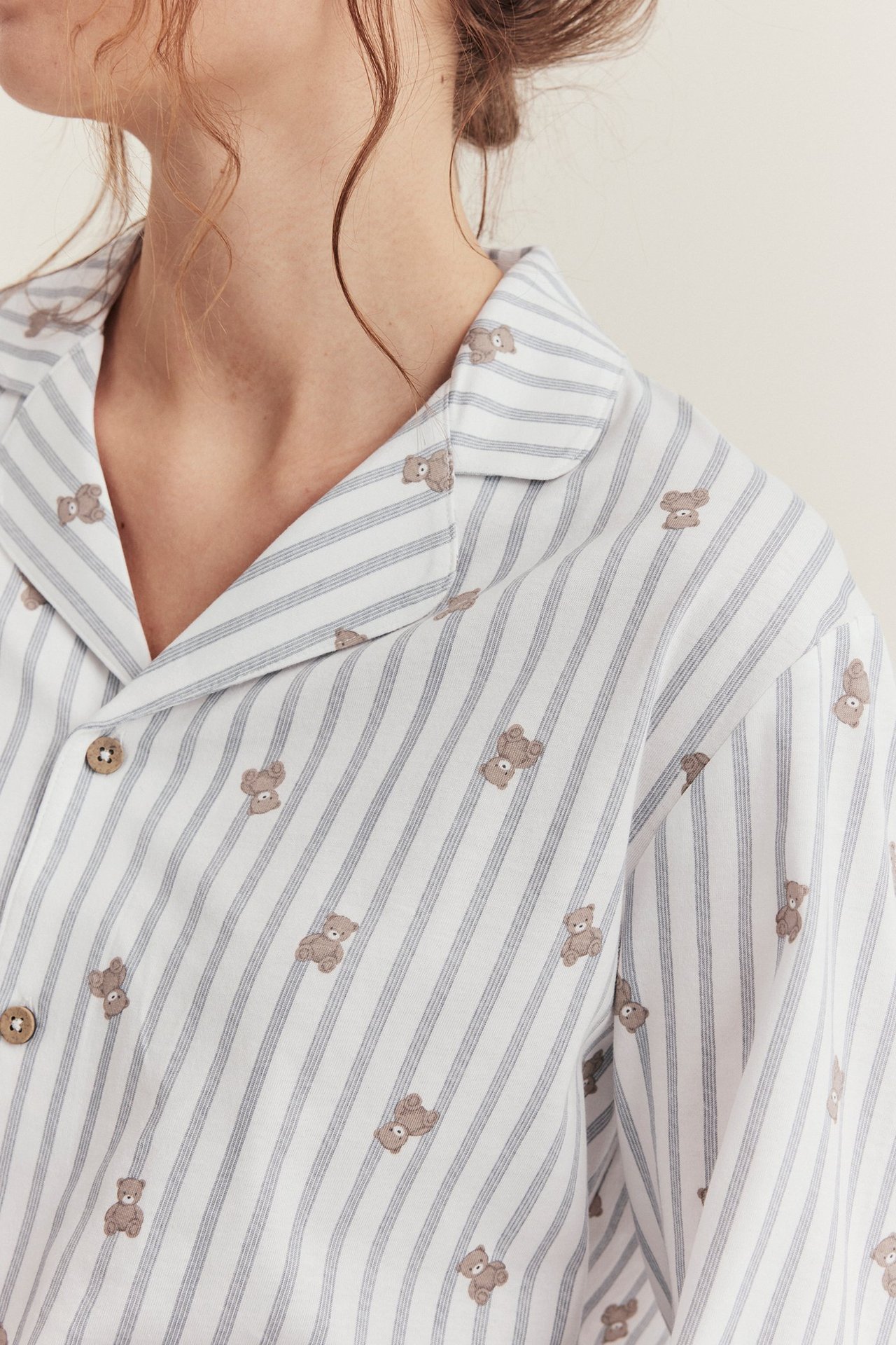 Patterned pajamas from Newbie Woman - Off-white - 5