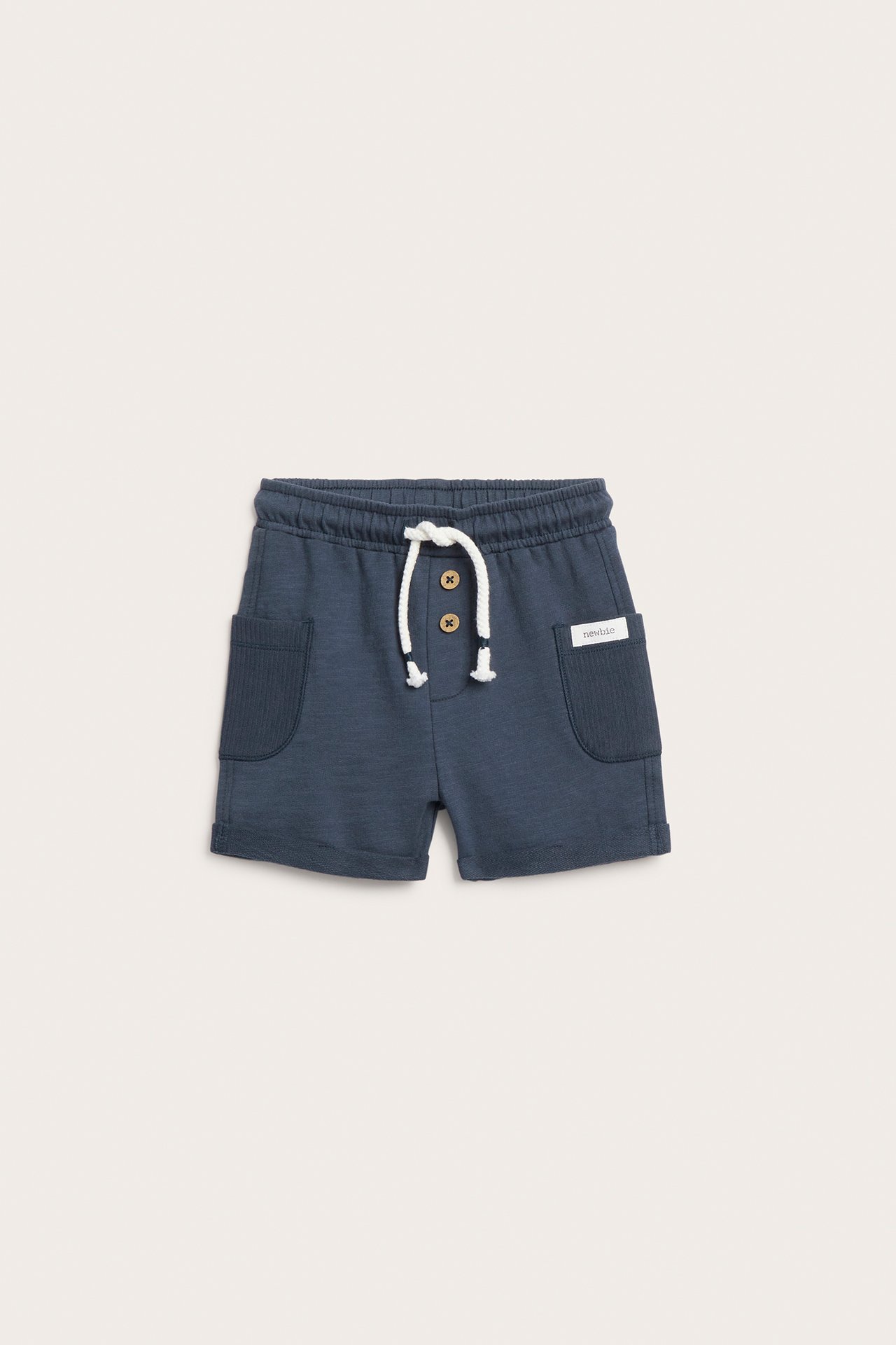 Shorts with pockets - Dark blue - 2