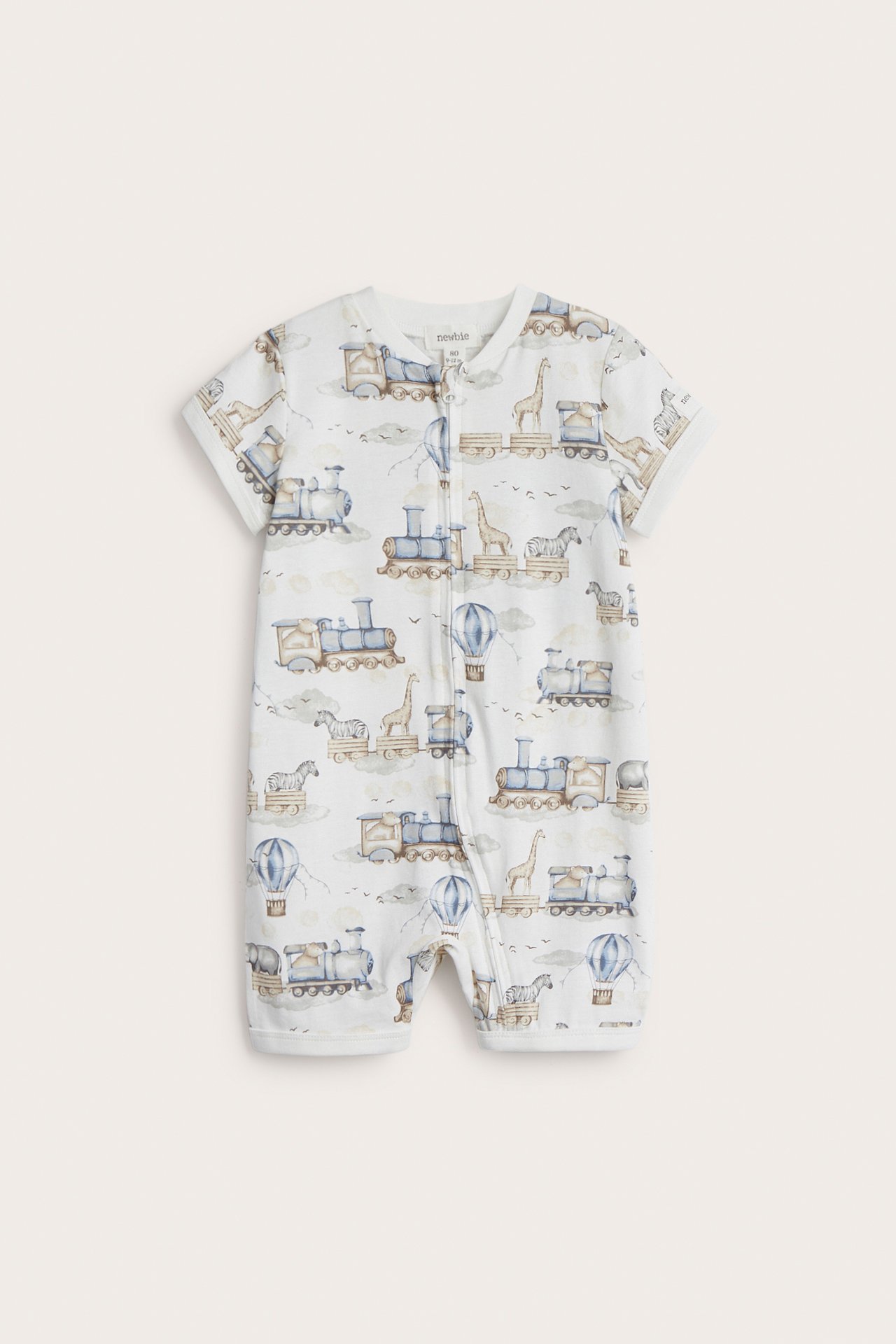 Printed pajamas - Off-white - 1