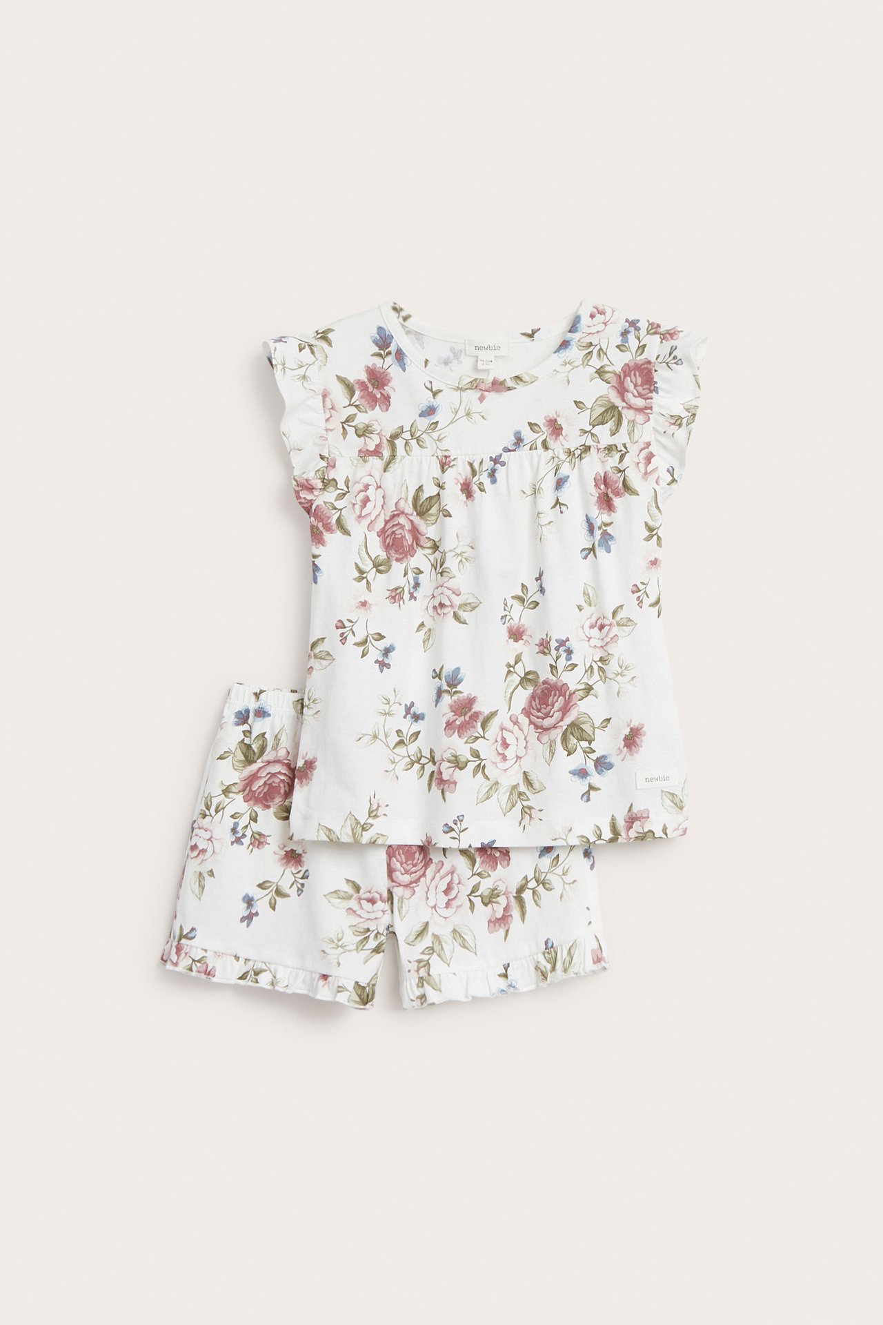 Floral pajama set