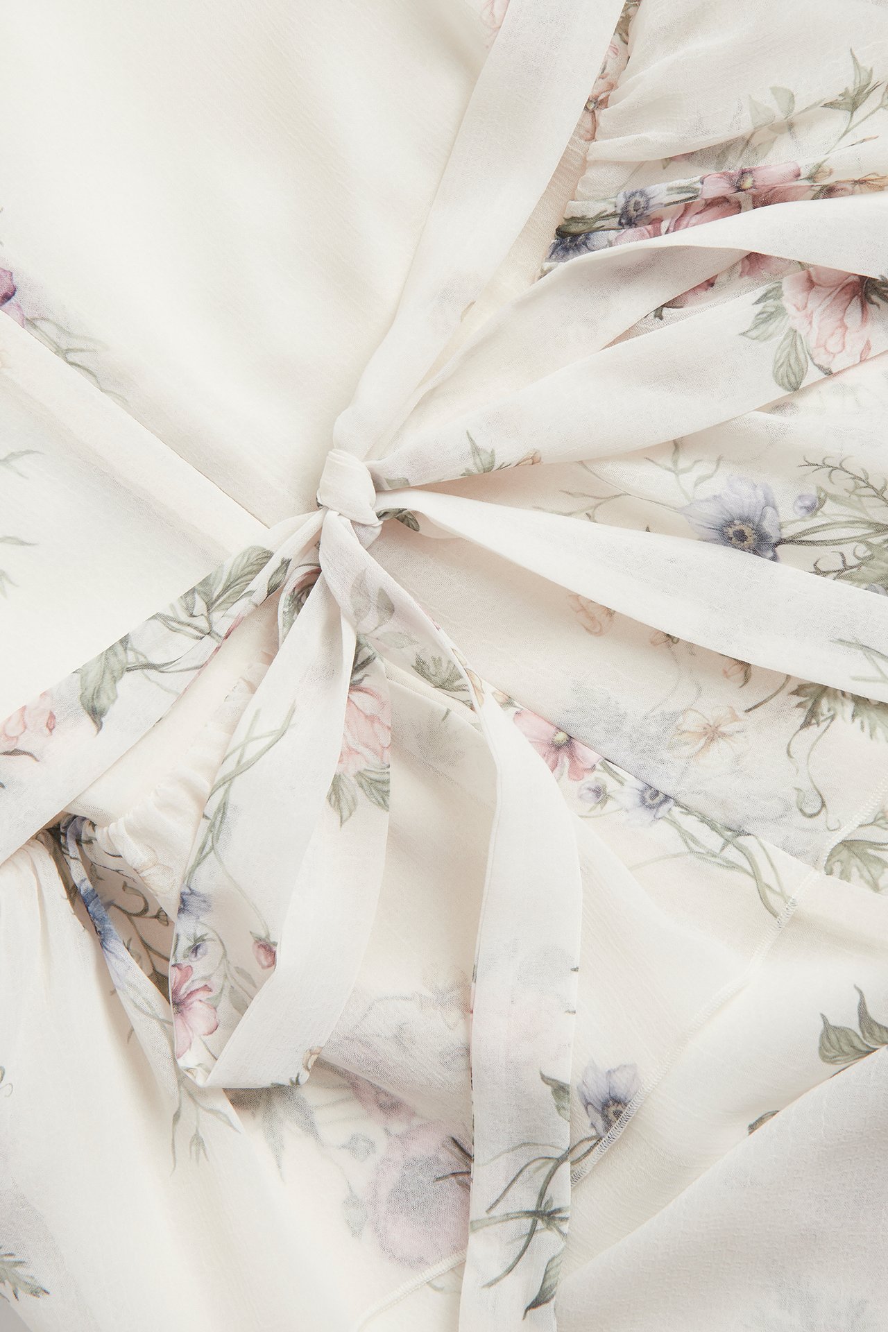 Chiffon dress from Newbie Woman - Off-white - 7