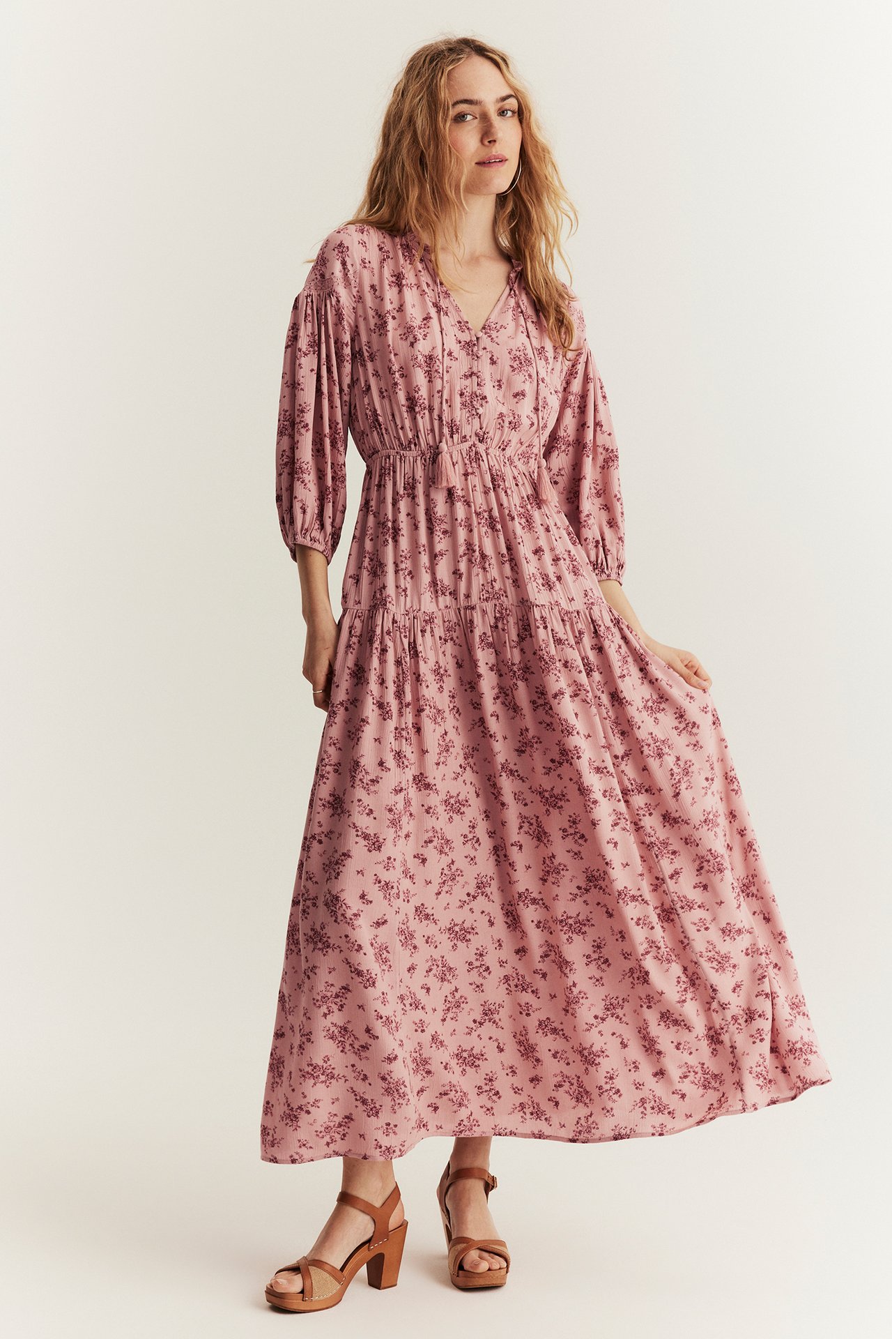 Floral dress by Newbie Woman - Pink - 5
