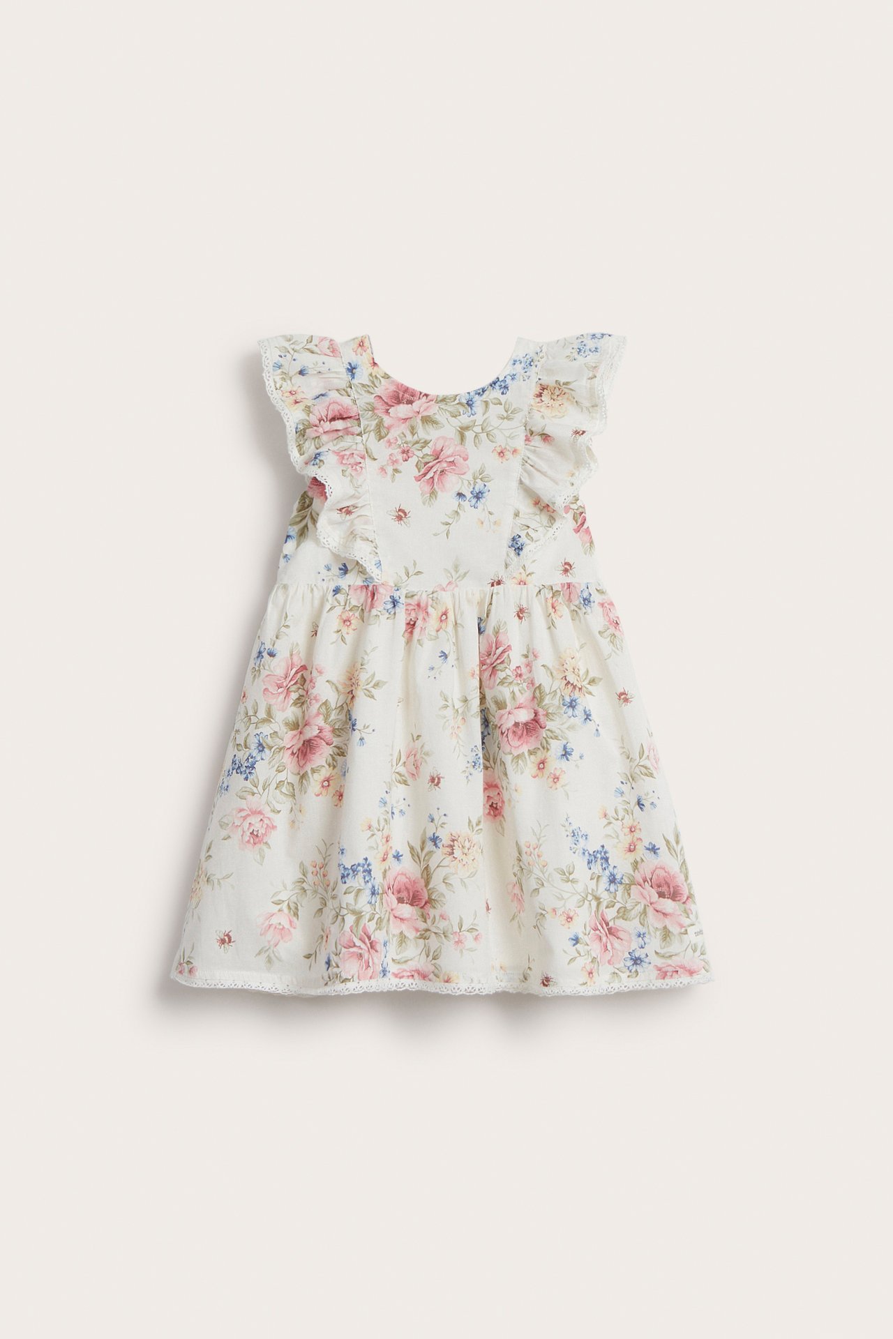 Floral cotton dress