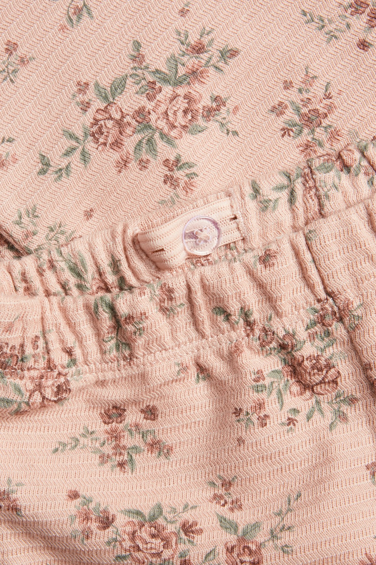 Flared floral leggings