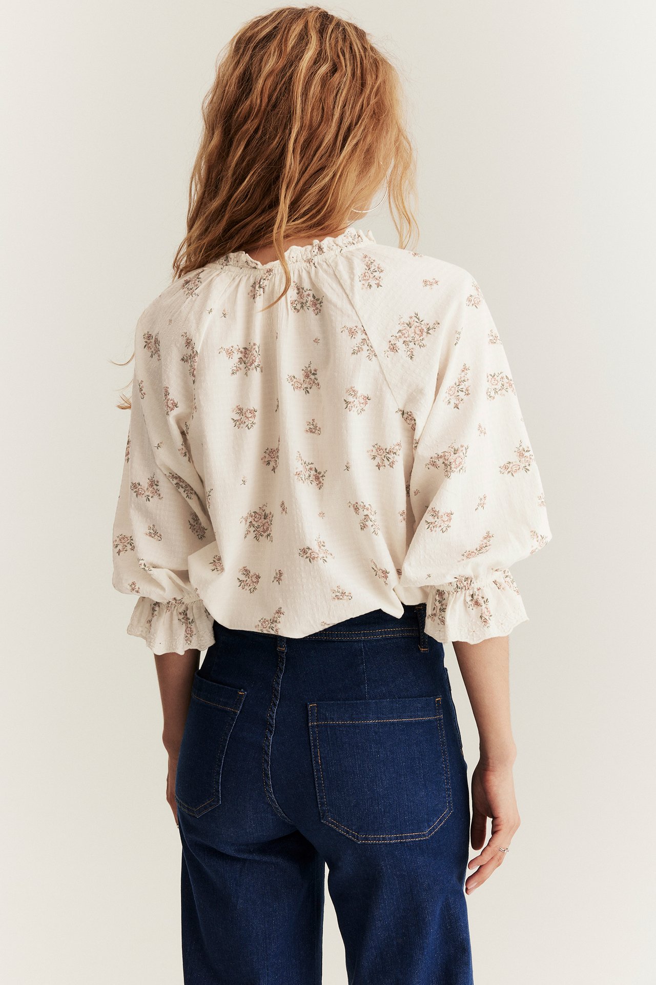 Floral blouse from Newbie Woman