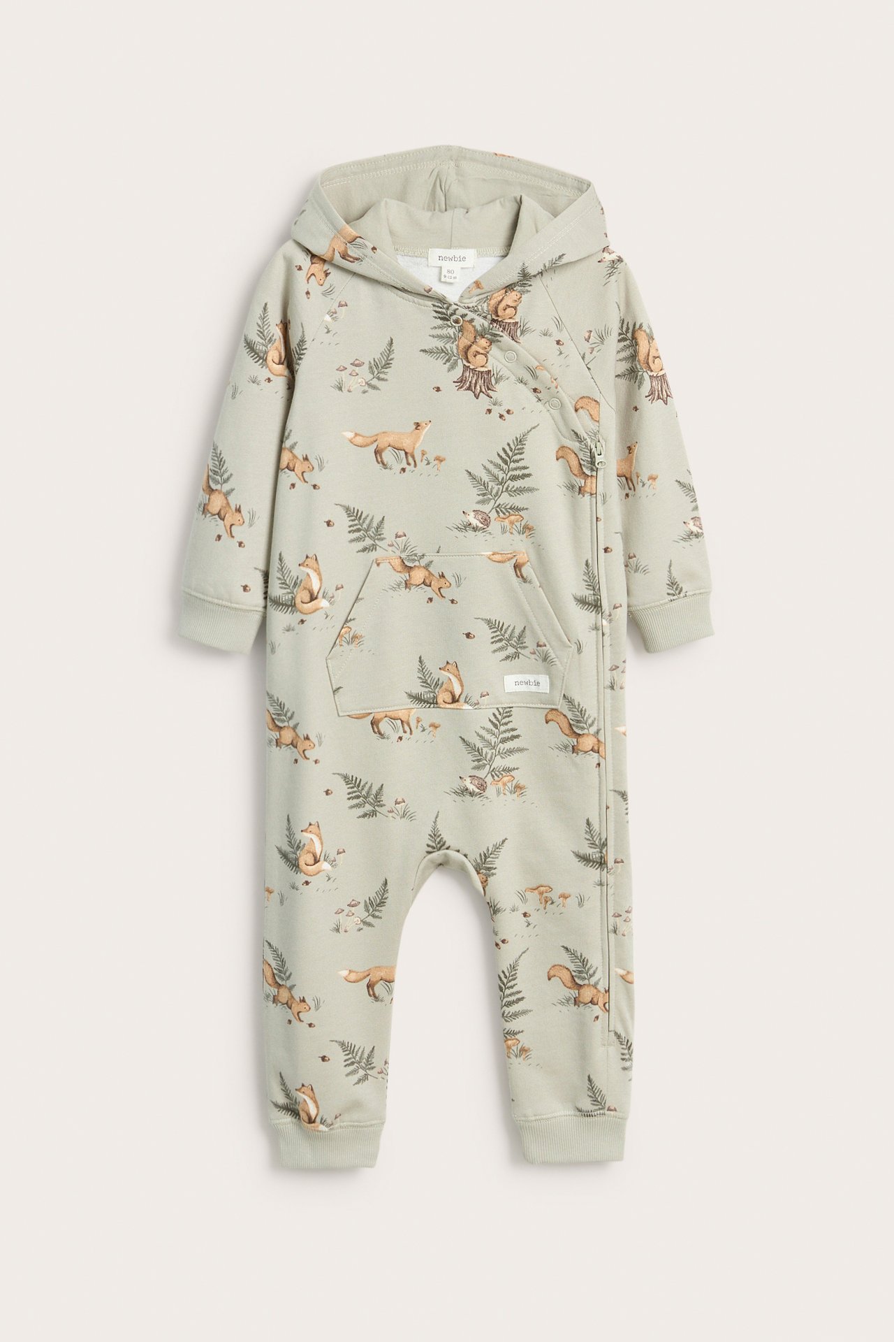 Jumpsuit mit Waldmuster