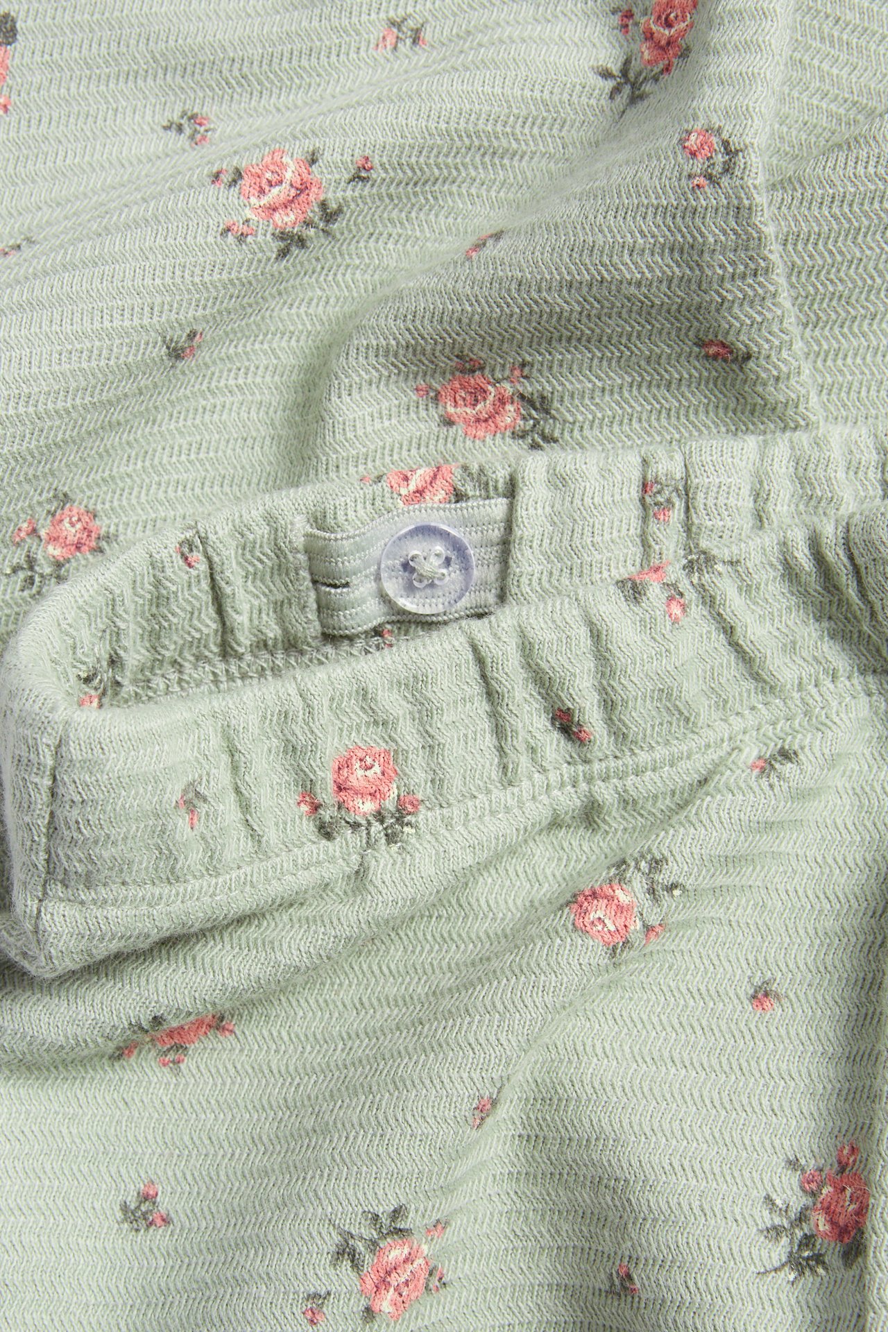 Flared floral leggings