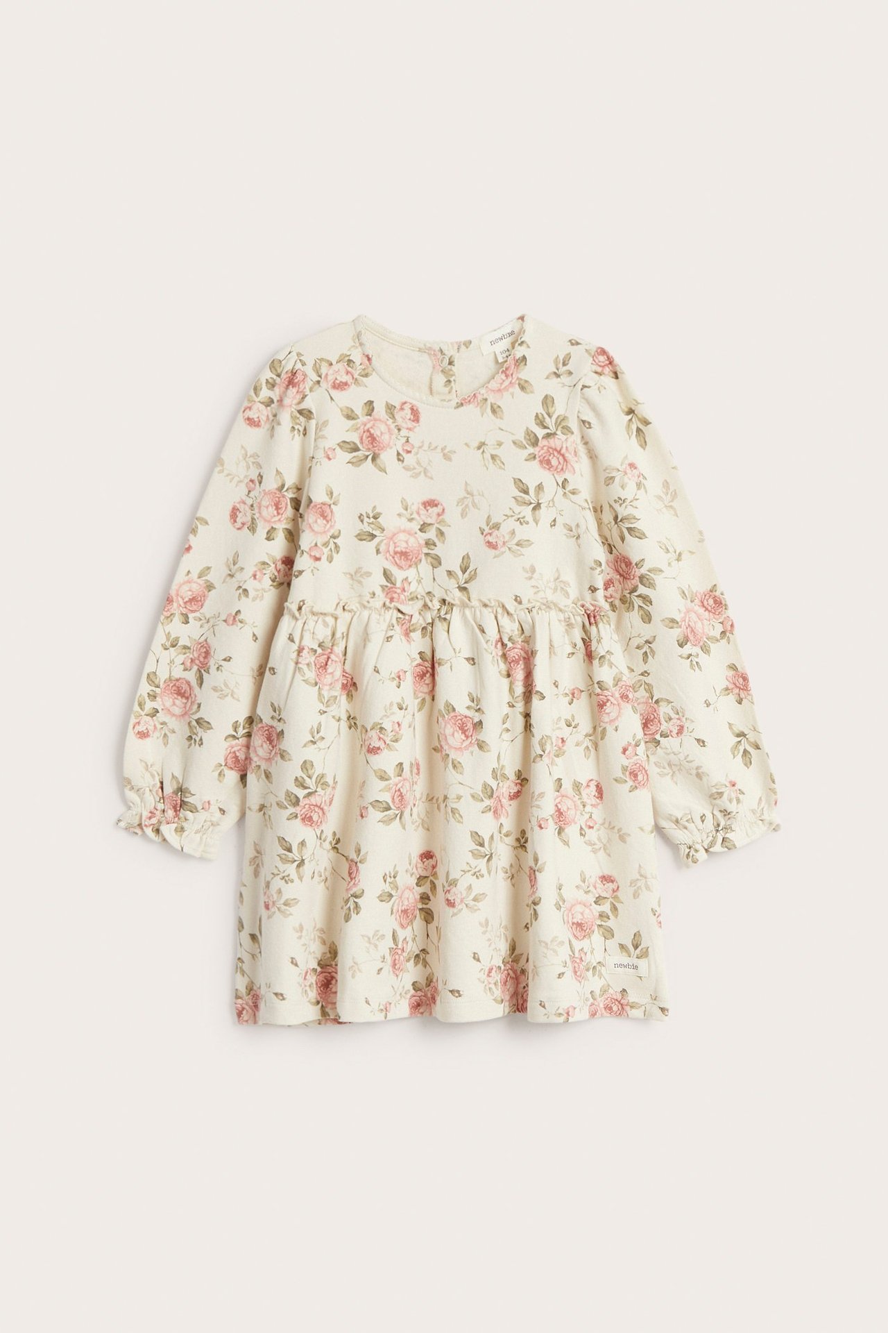 Floral jersey dress