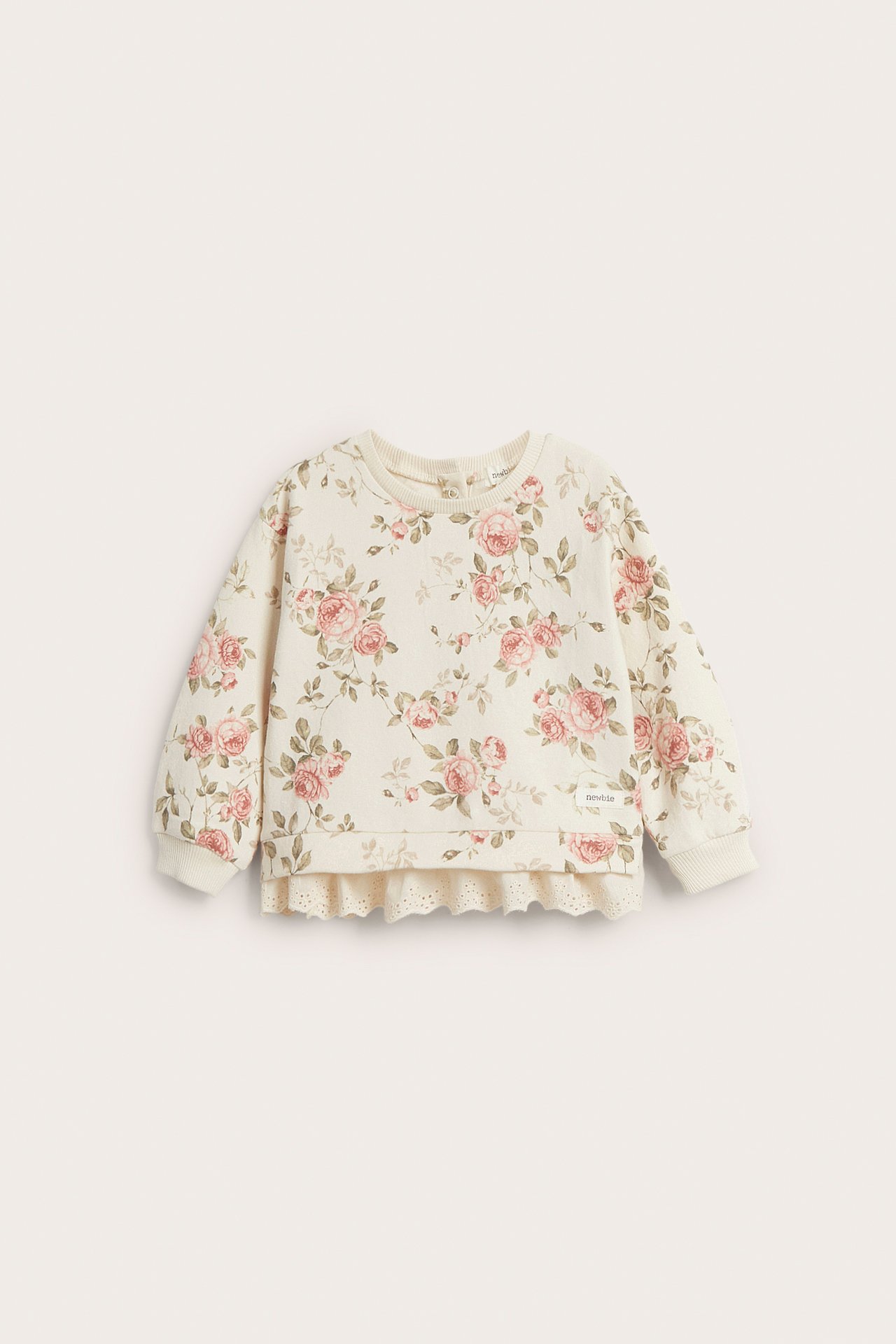 Floral sweatshirt