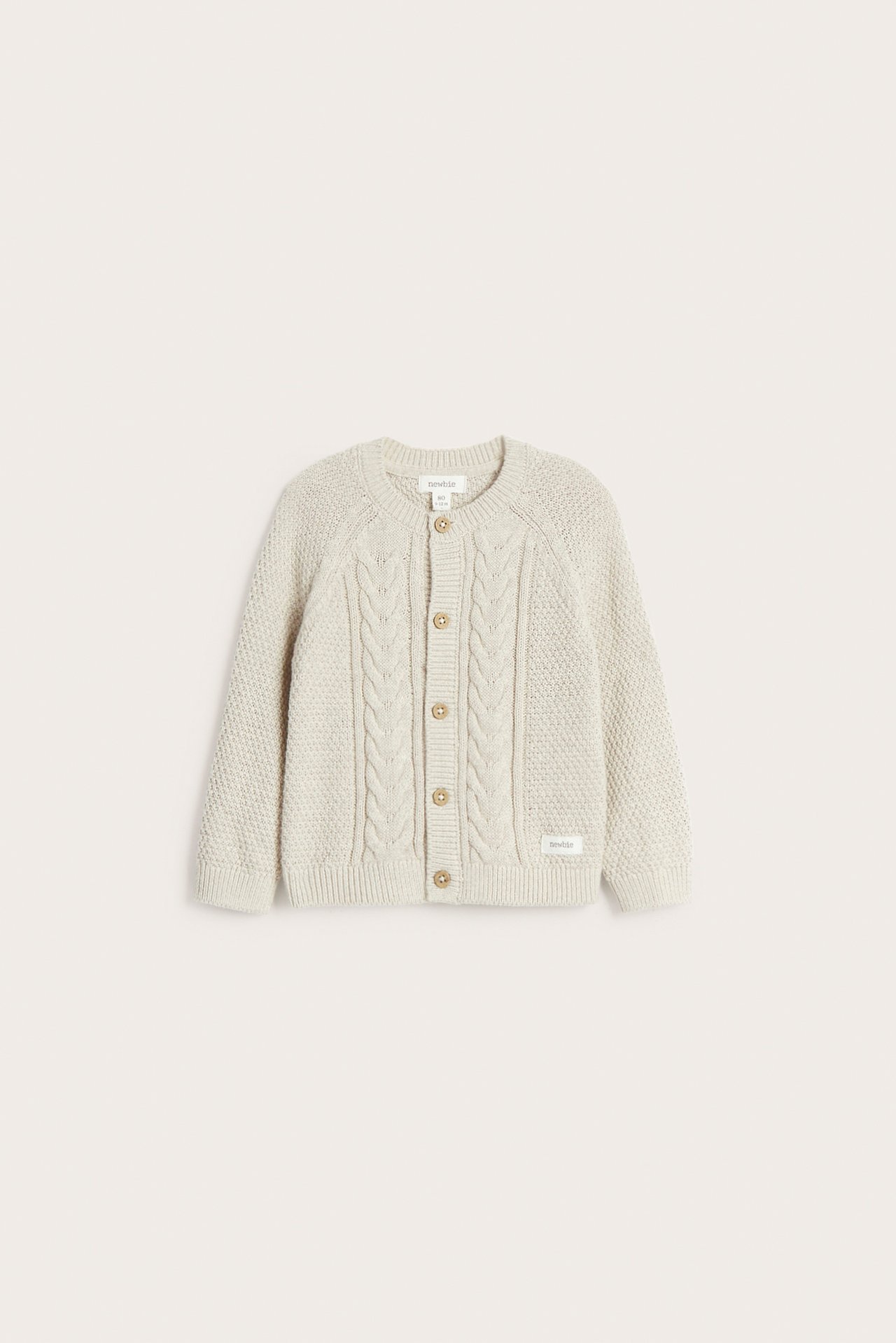 - Texture knitted cardigan