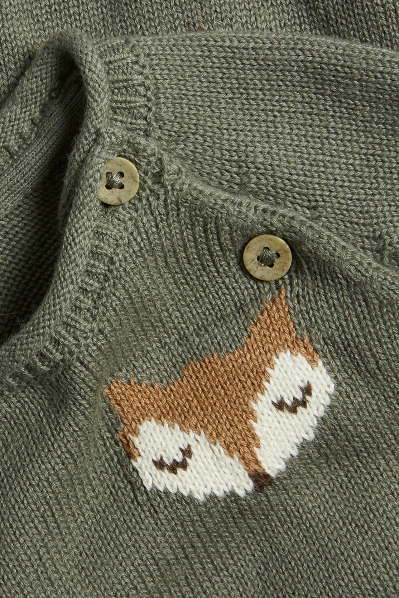Jacquard-knit jumper