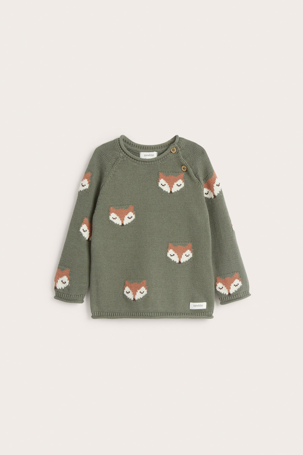Jacquard-knit jumper