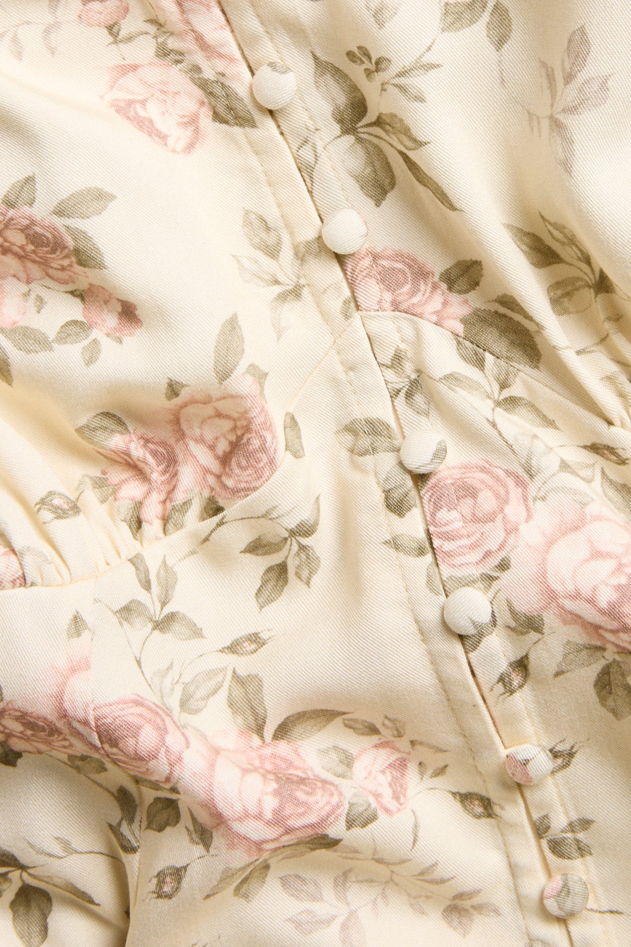 Floral dress by Newbie Woman - Light beige - 2