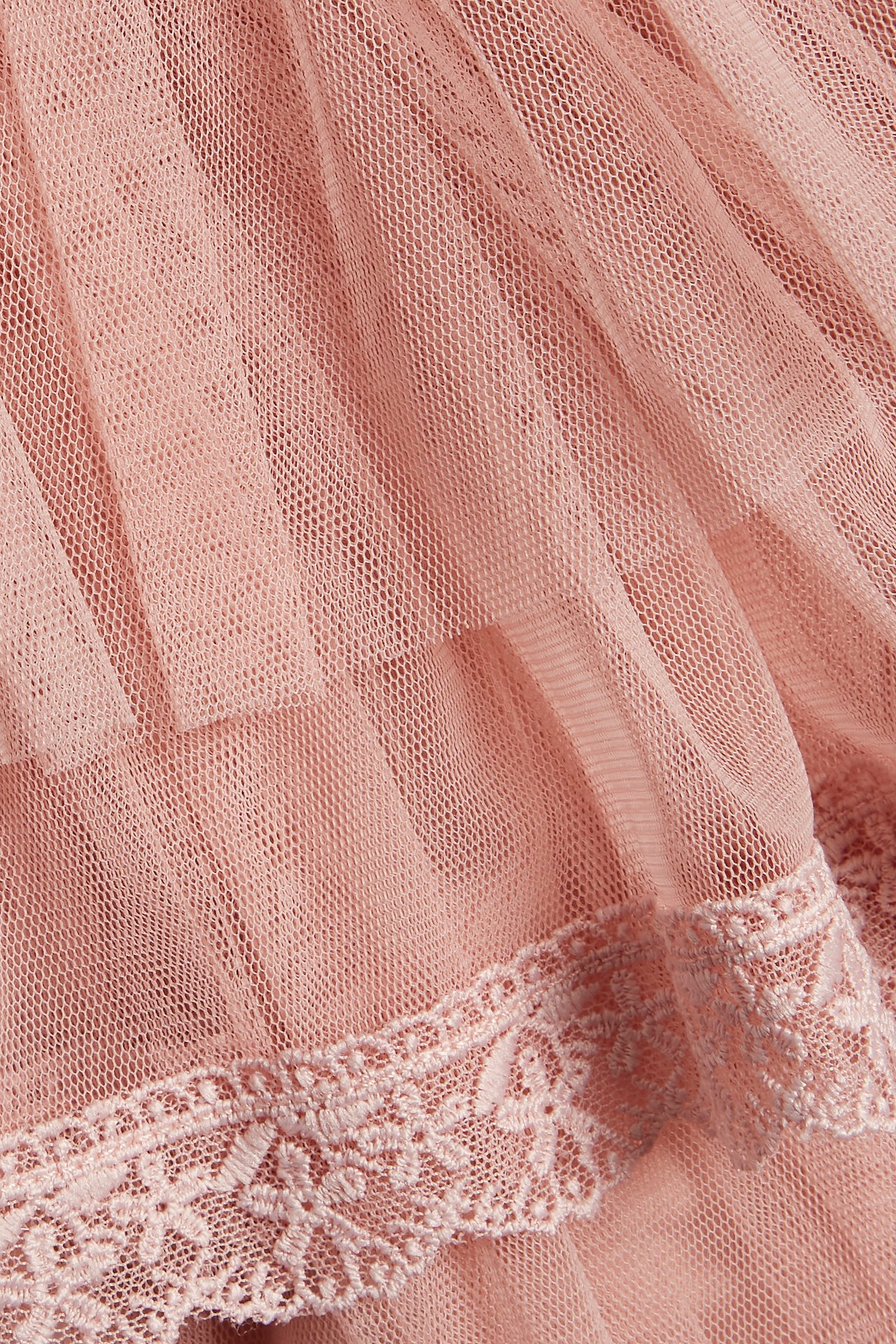 Leggings with tulle skirt