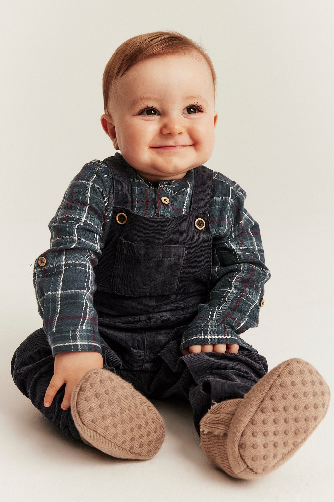 Woven shirt with chest pocket - Dark blue - 2