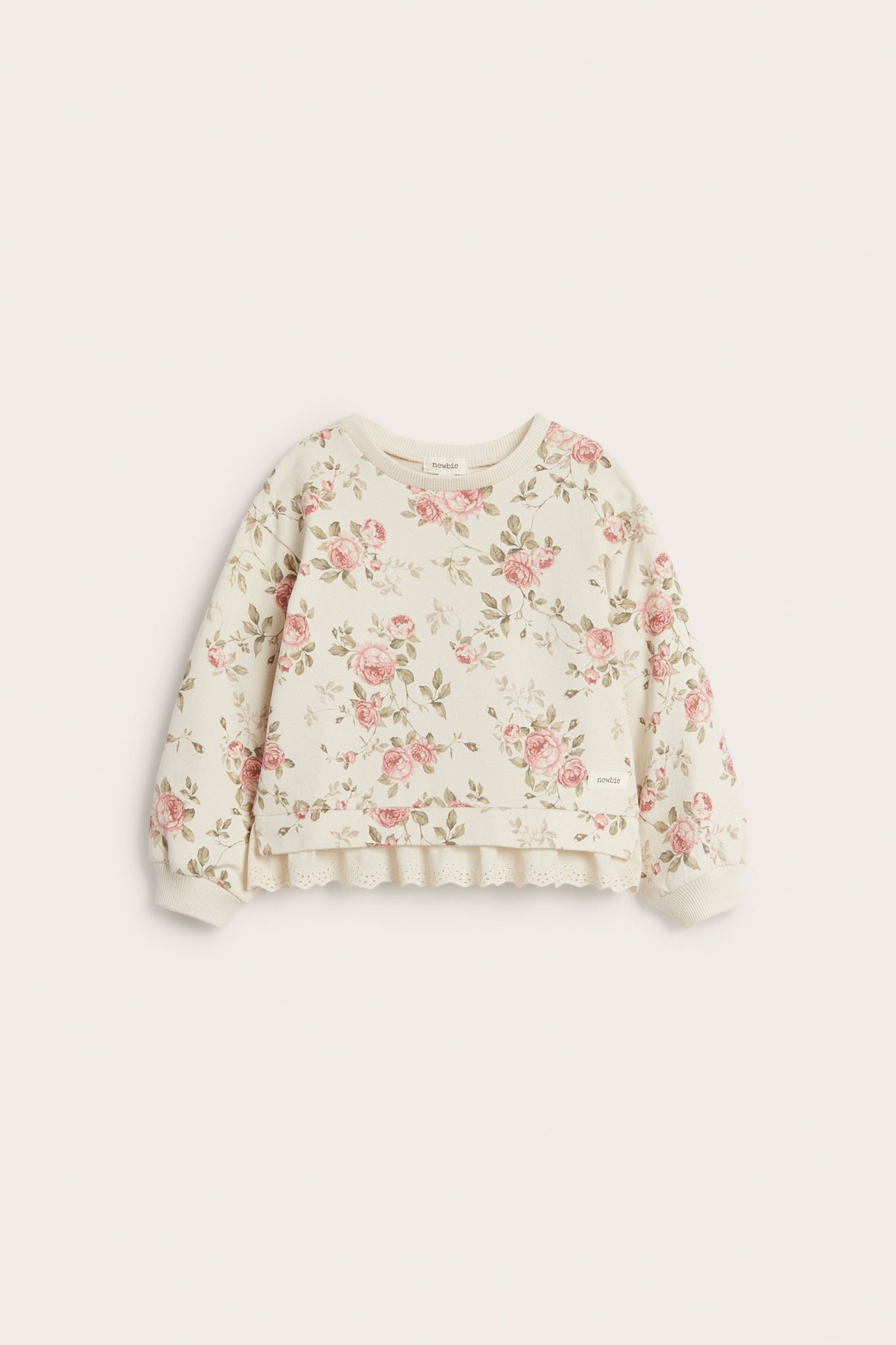 Floral sweatshirt
