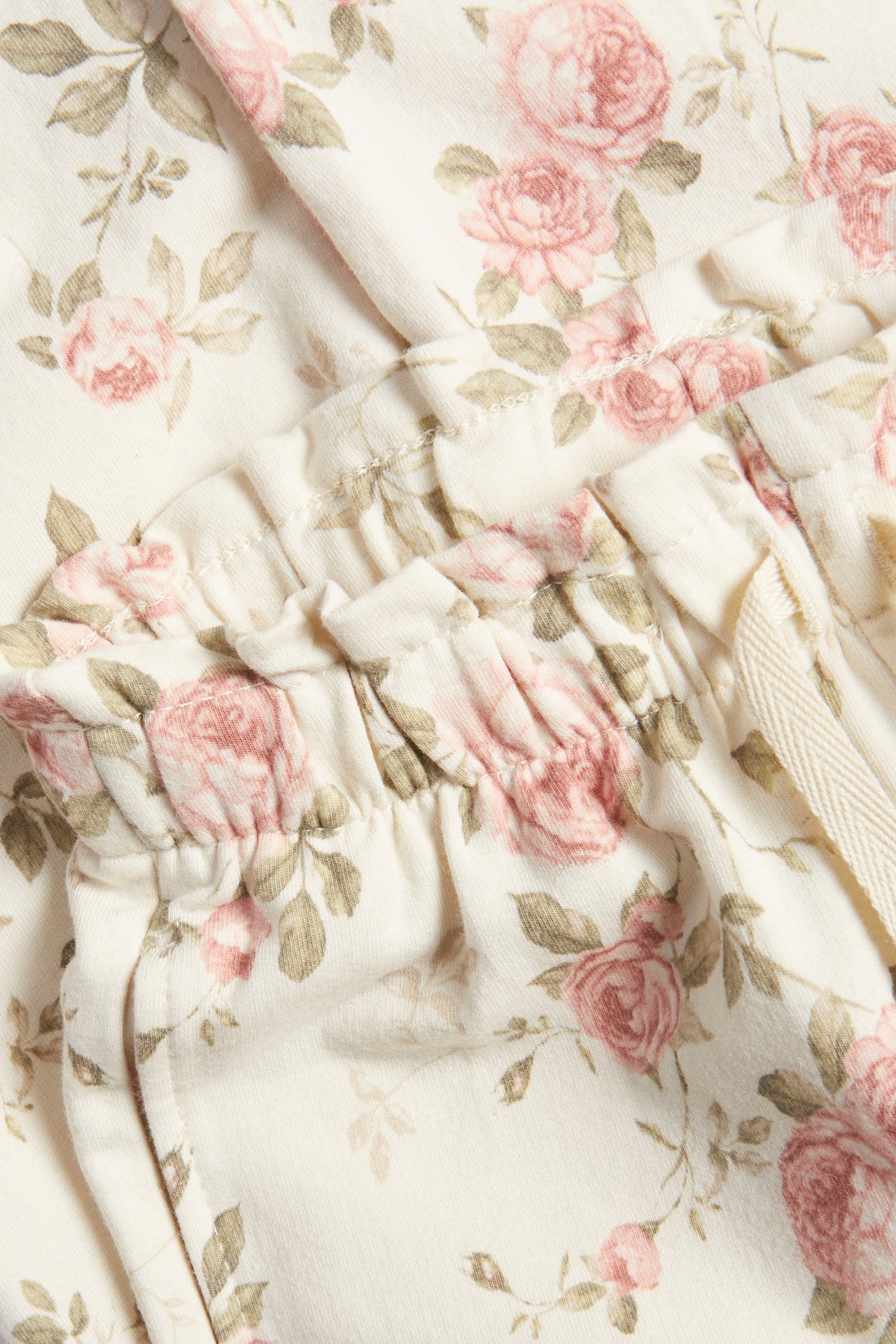 Floral trousers