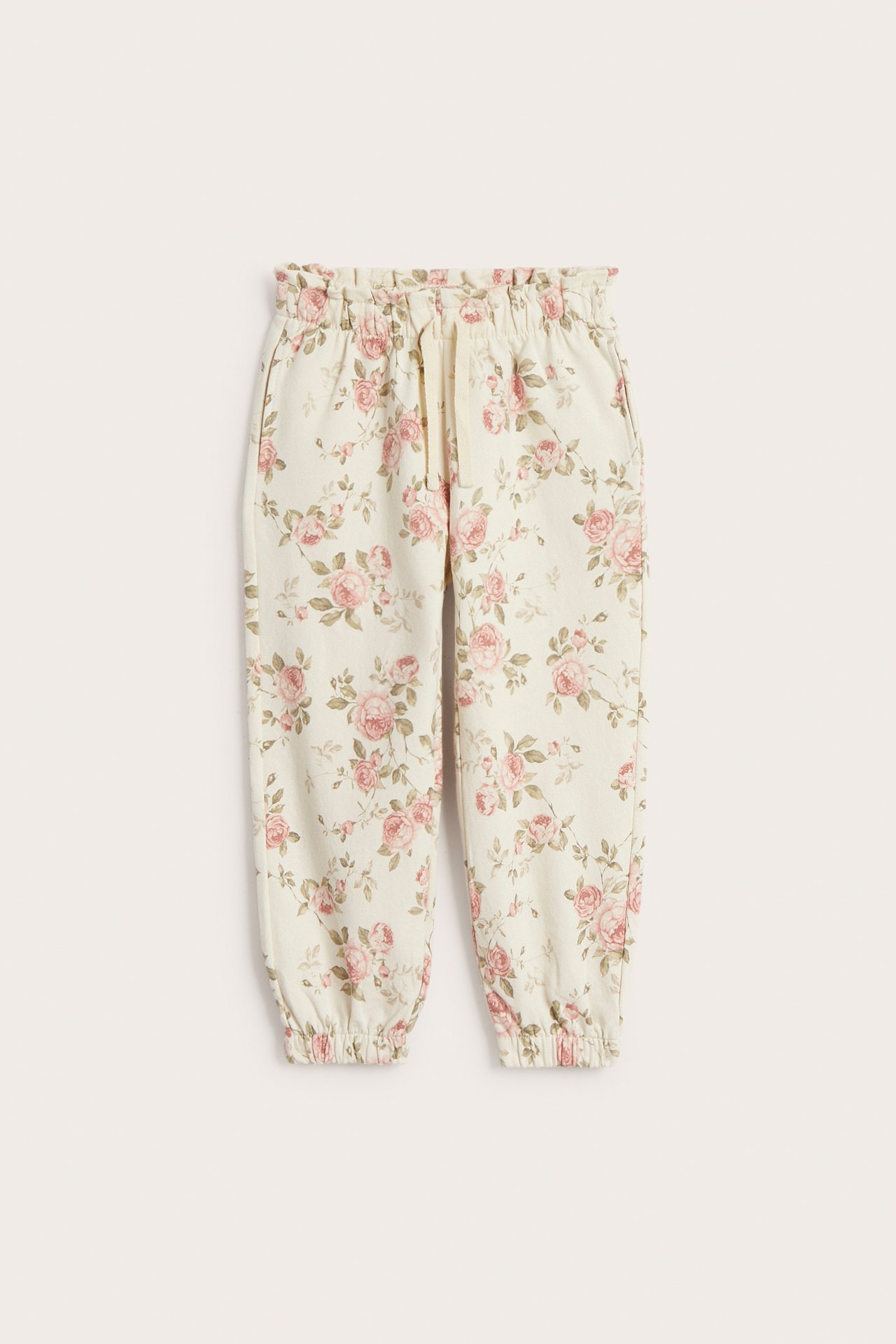 Floral trousers