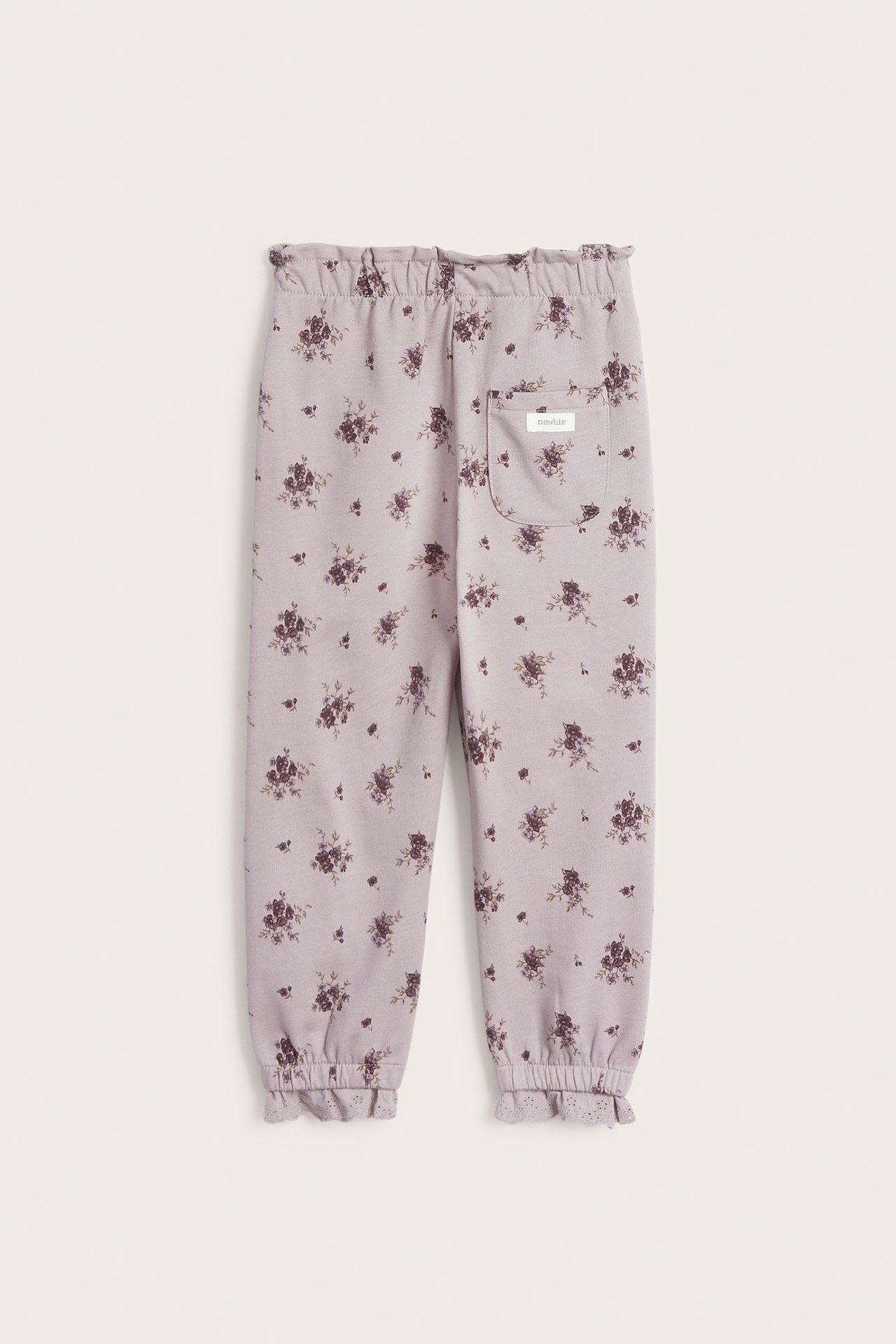 Floral jogging bottoms - Light purple - 4
