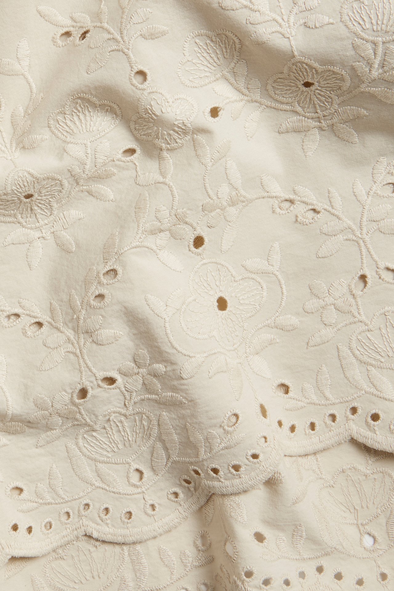 Embroidered skirt from Newbie Woman - Beige - 6