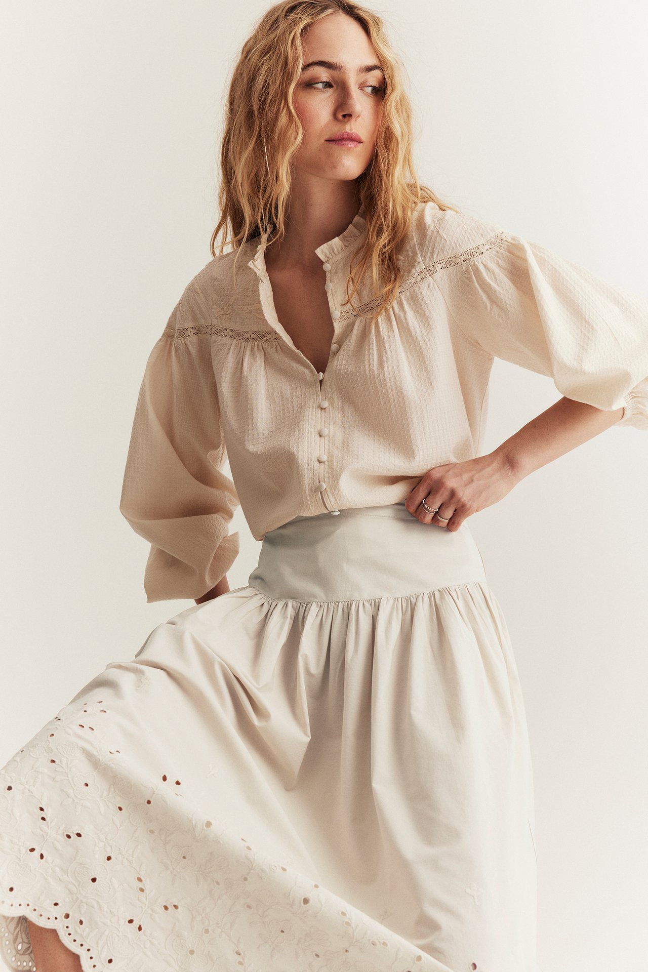 Embroidered skirt from Newbie Woman
