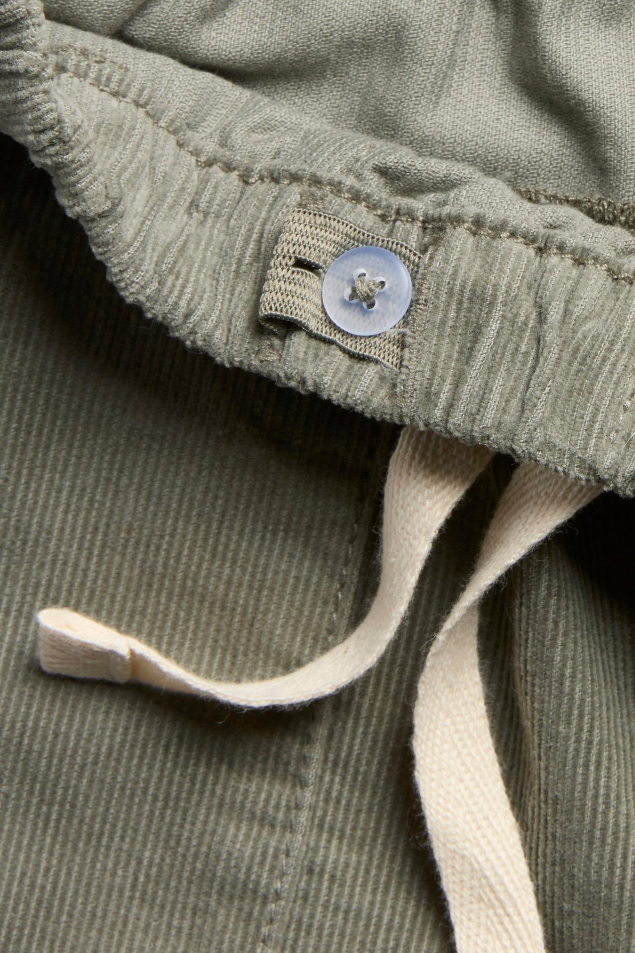 Woven corduroy trousers
