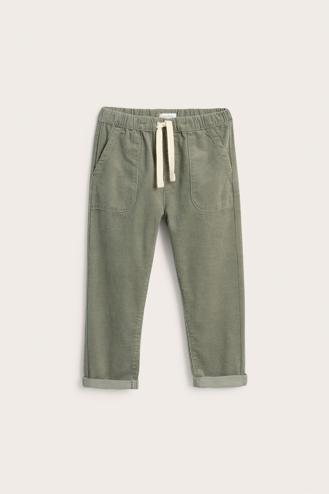 Woven corduroy trousers