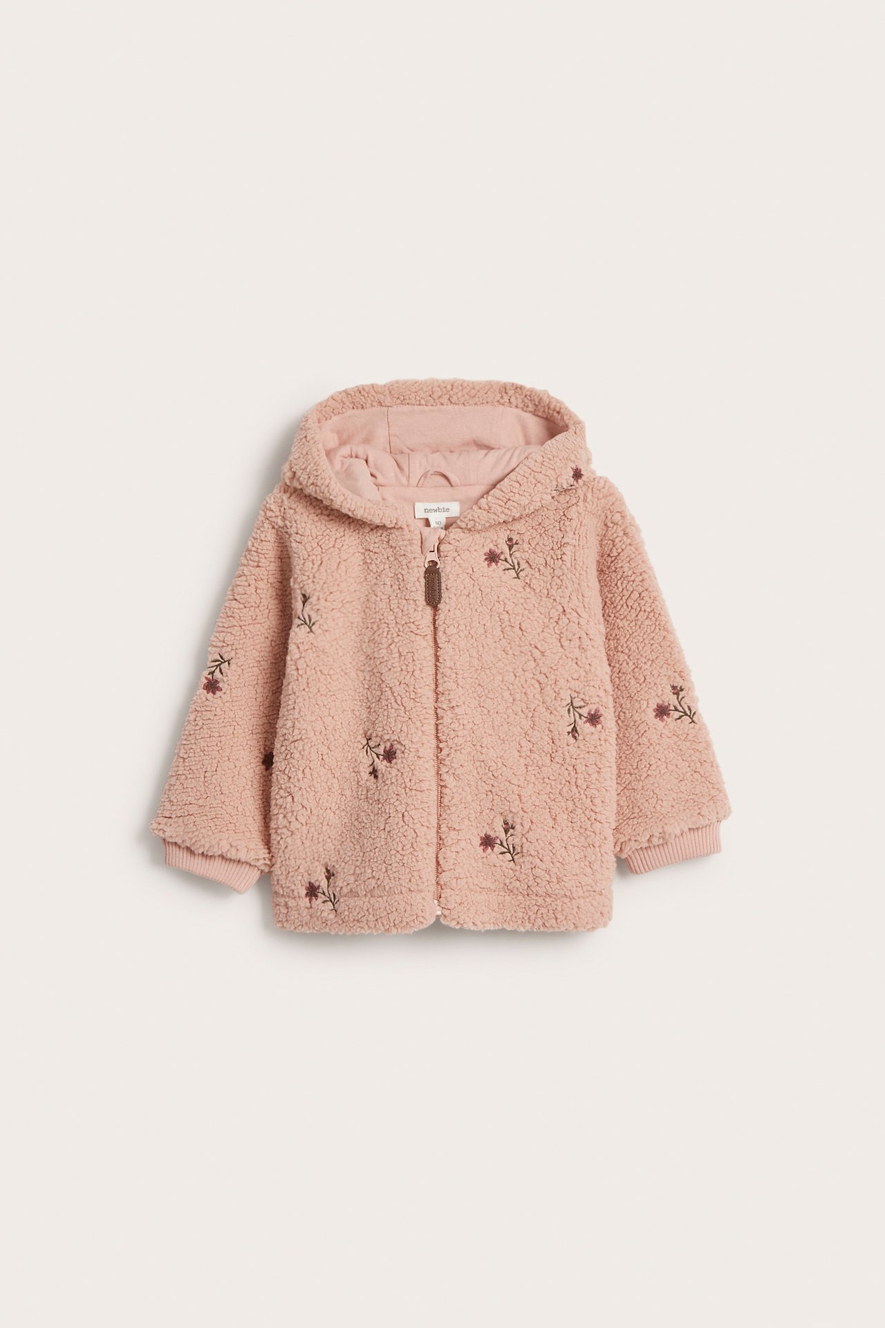 Floral pile jacket