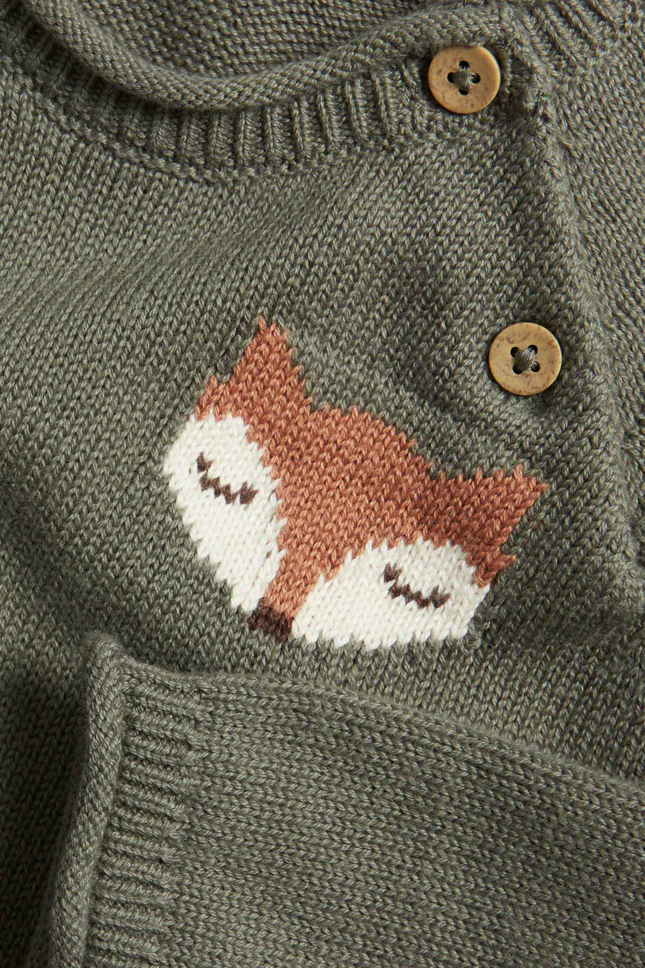 Jacquard-knit jumper