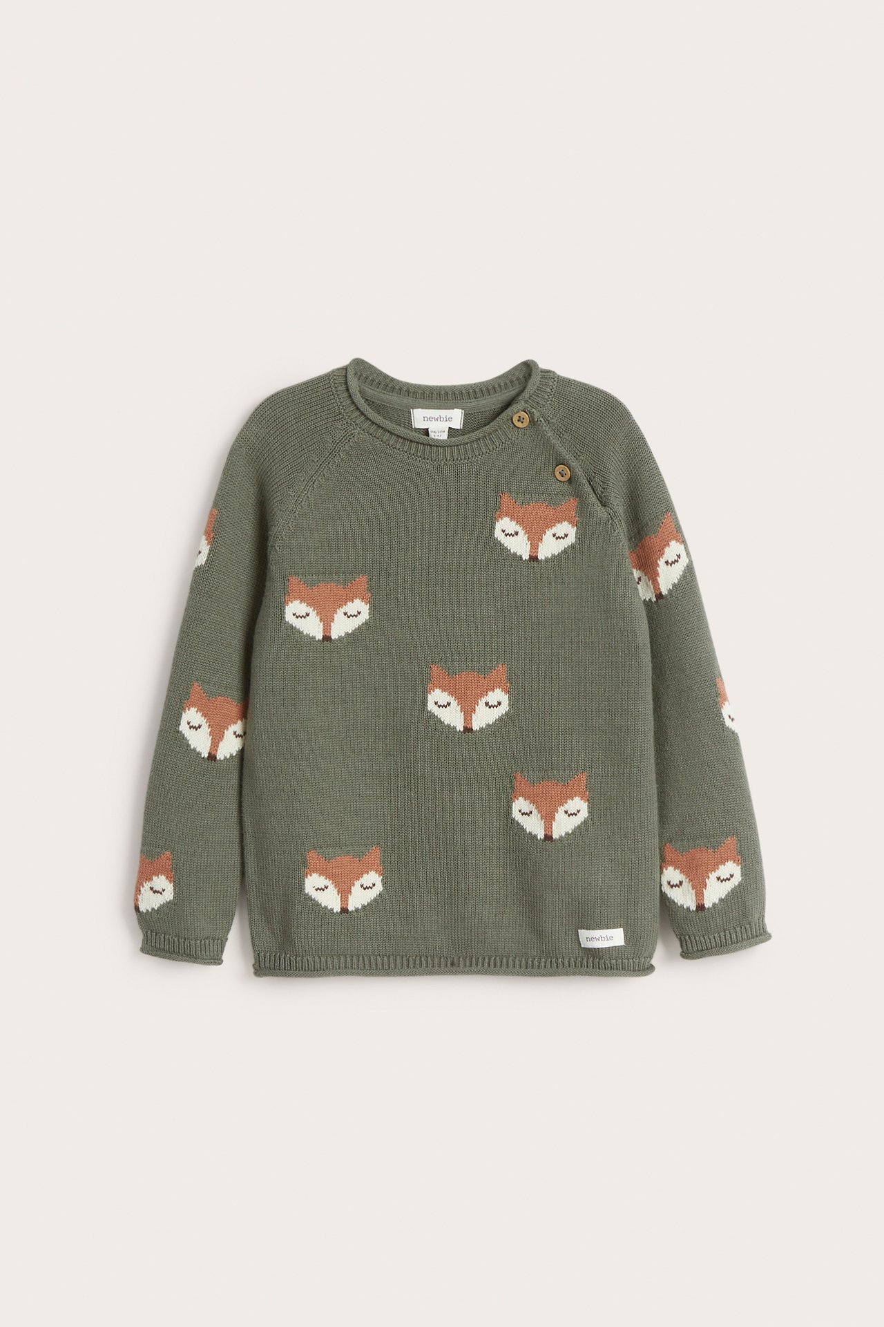 Jacquard-knit jumper