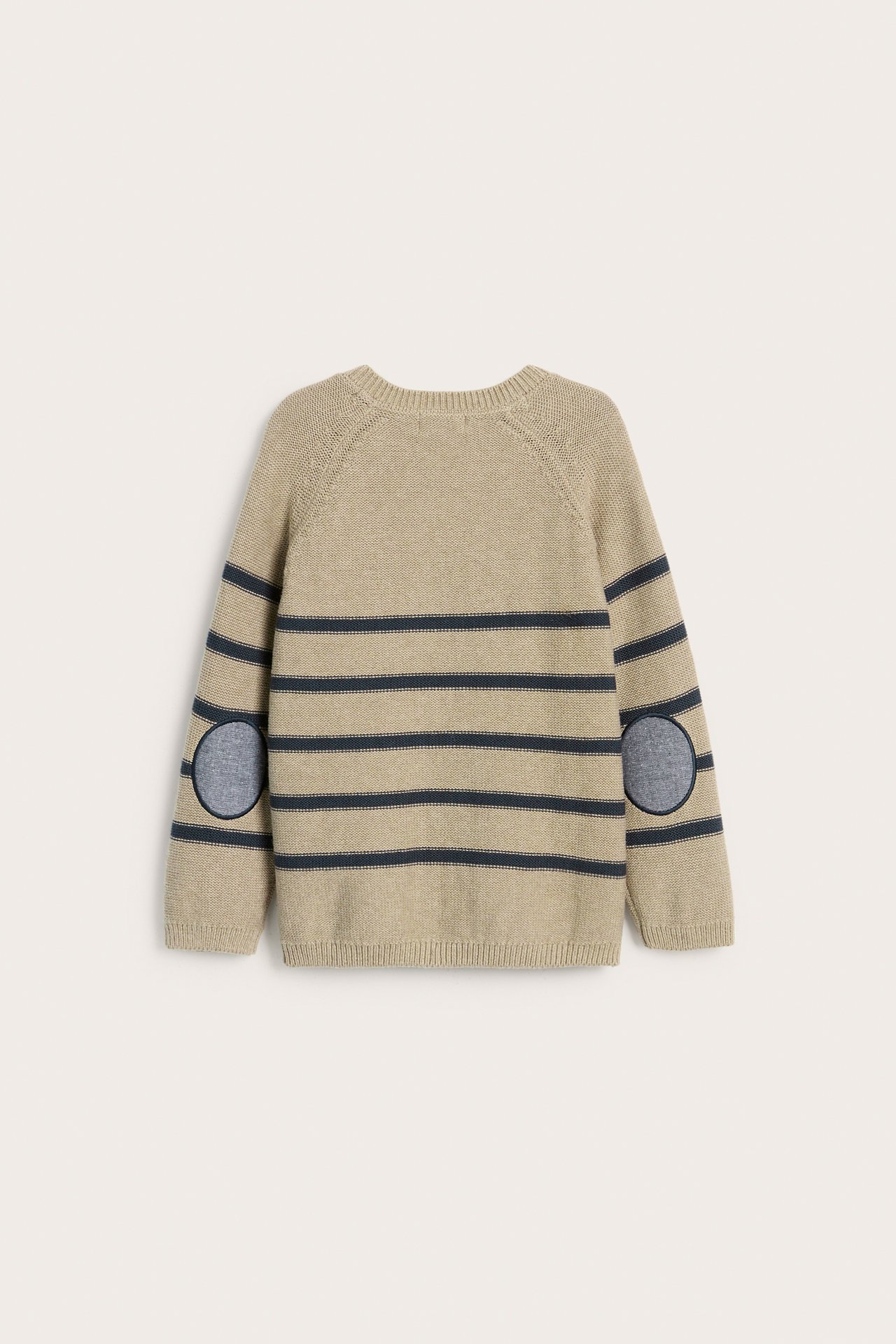 Striped knitted jumper