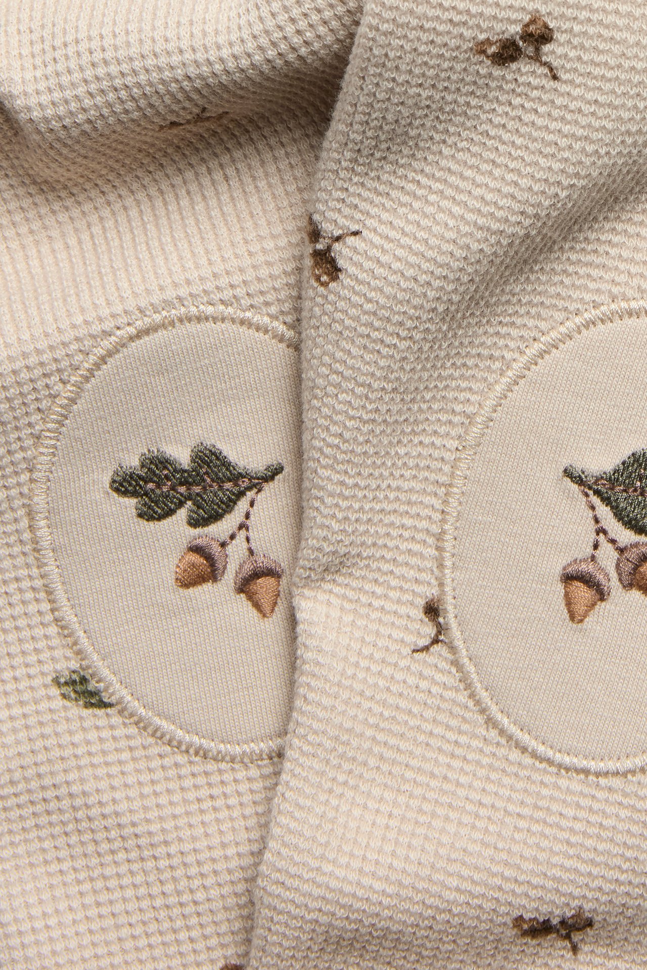 Cute acorn leggings - Beige - 3