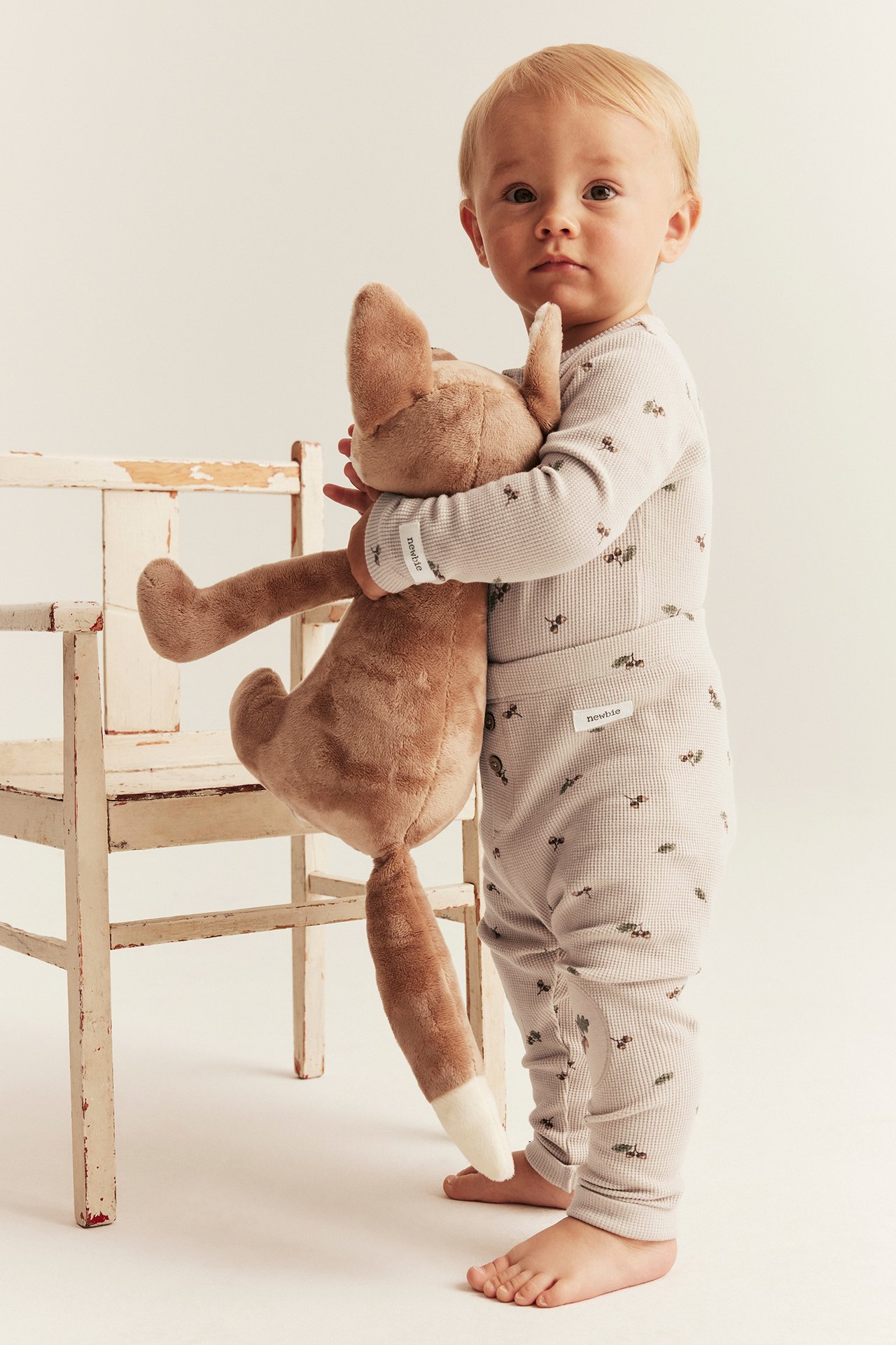 Cute acorn leggings - Beige - 1