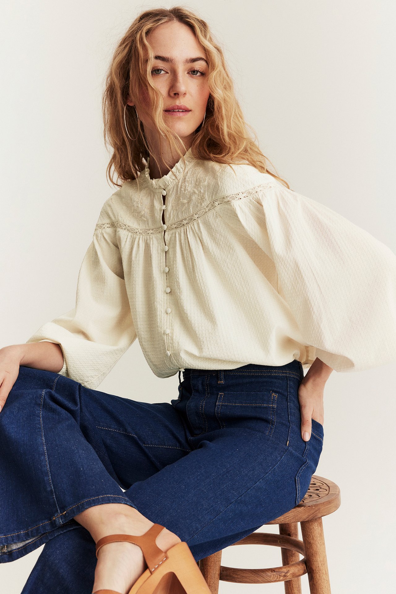 Embroidered blouse from Newbie Woman