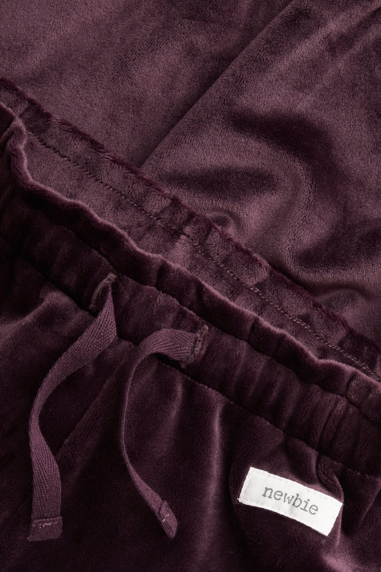 Velour joggers - Purple - 2
