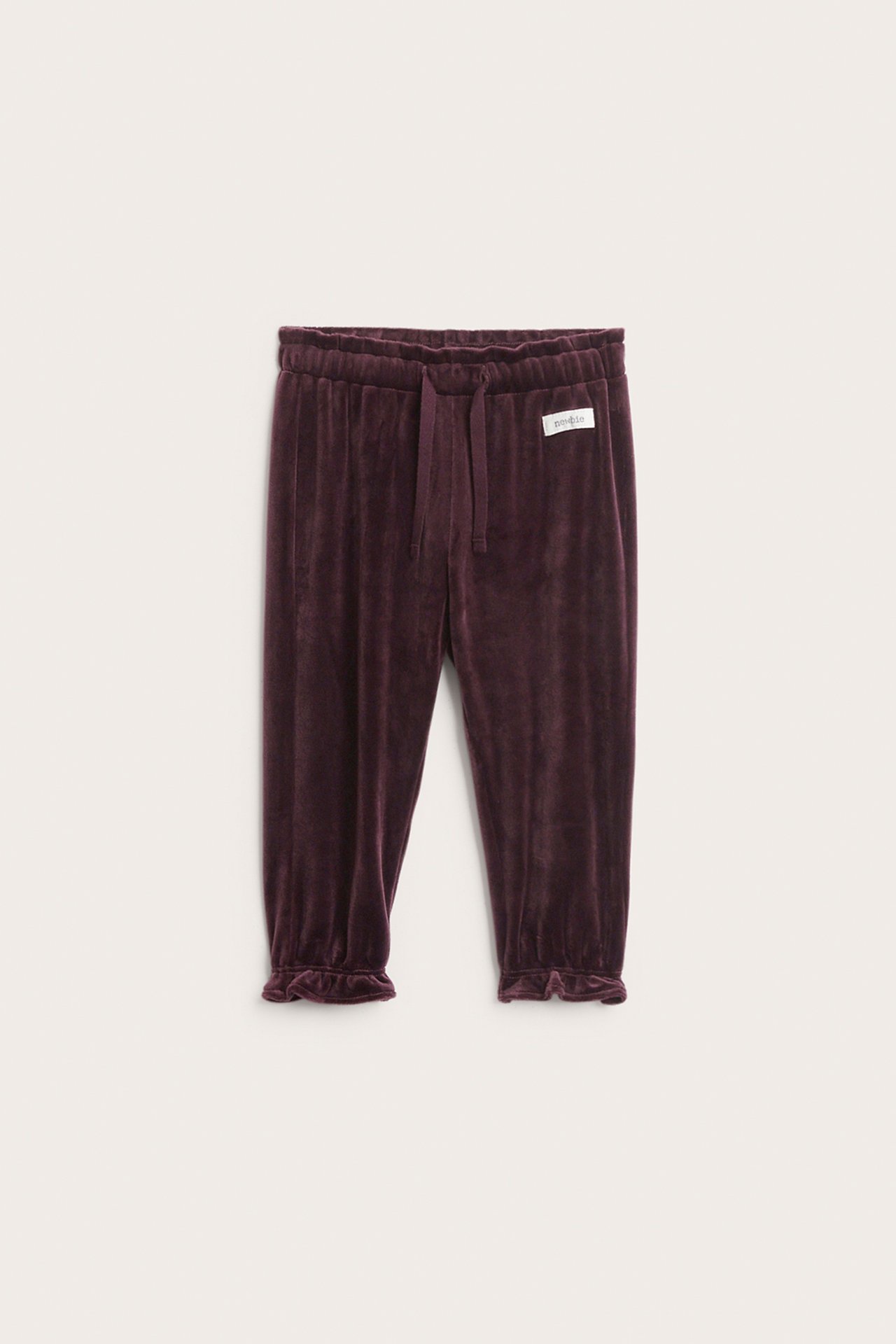 Velour joggers - Purple - 3